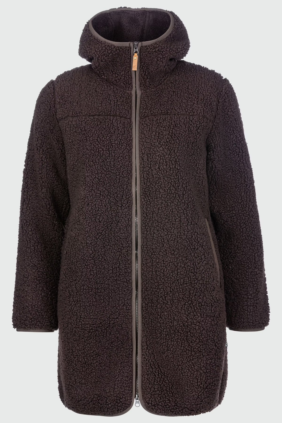 Mantel Sherpa FIONA – Rukka black coffee