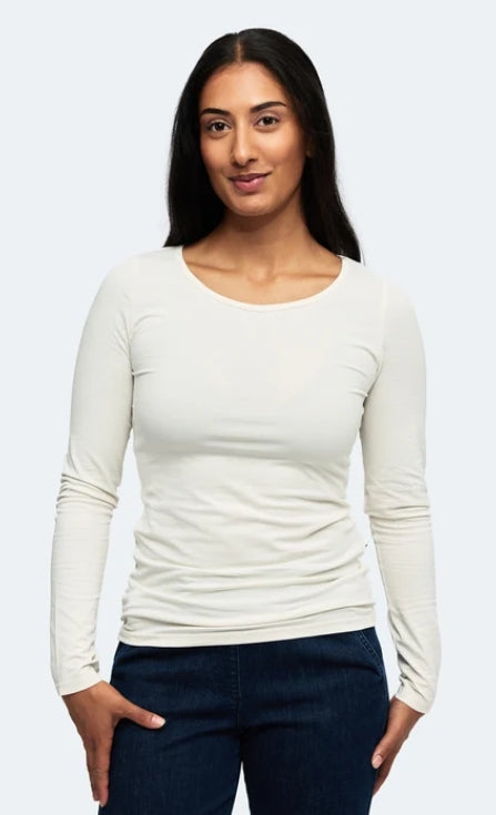Stretch Langarm-T-Shirt Liliane