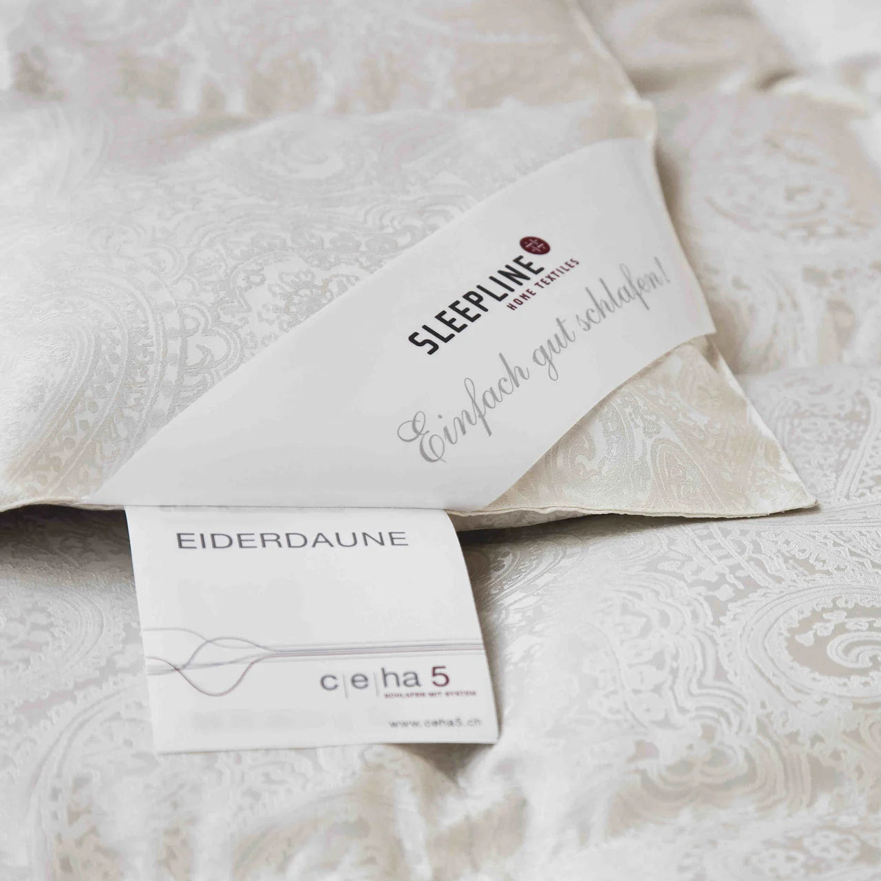 Sleepline EIDERDAUNE – exklusives warmes Ganzjahresduvet