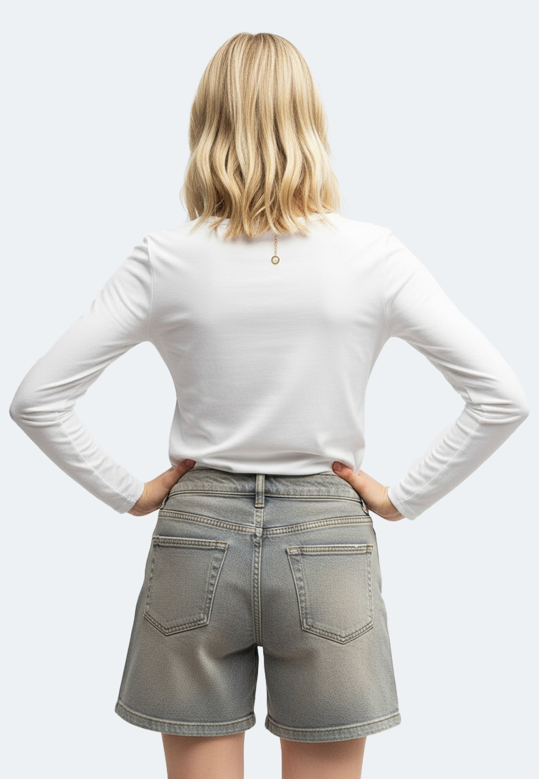 Stretch Langarm-T-Shirt Liliane