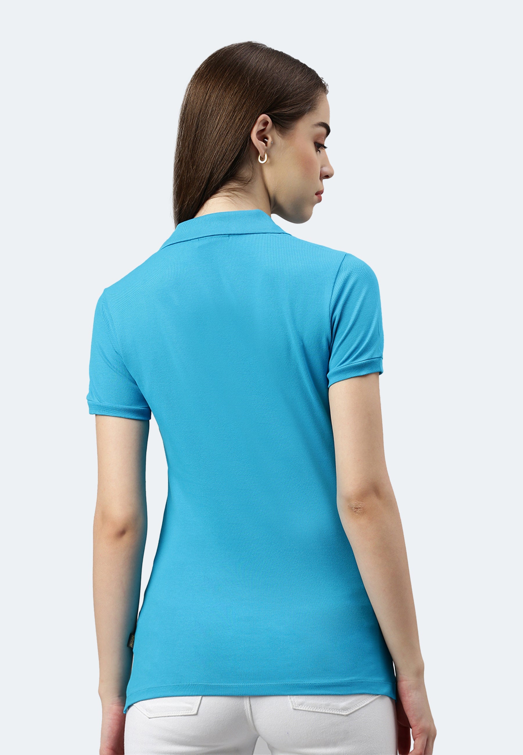 Stretch Bio Piqué Polo Shirt Stacy