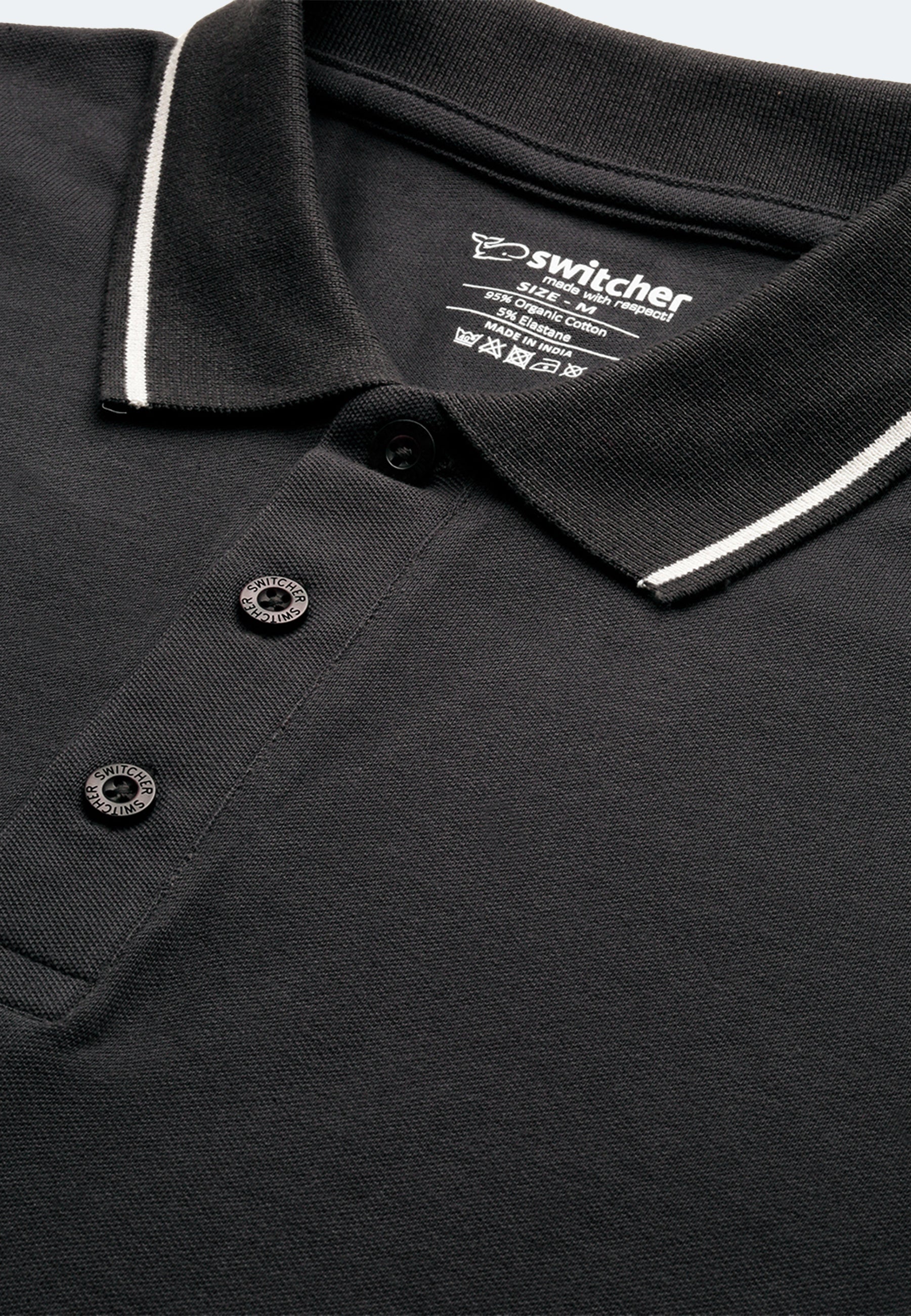 Contrast Polo mit Elasthan Ben