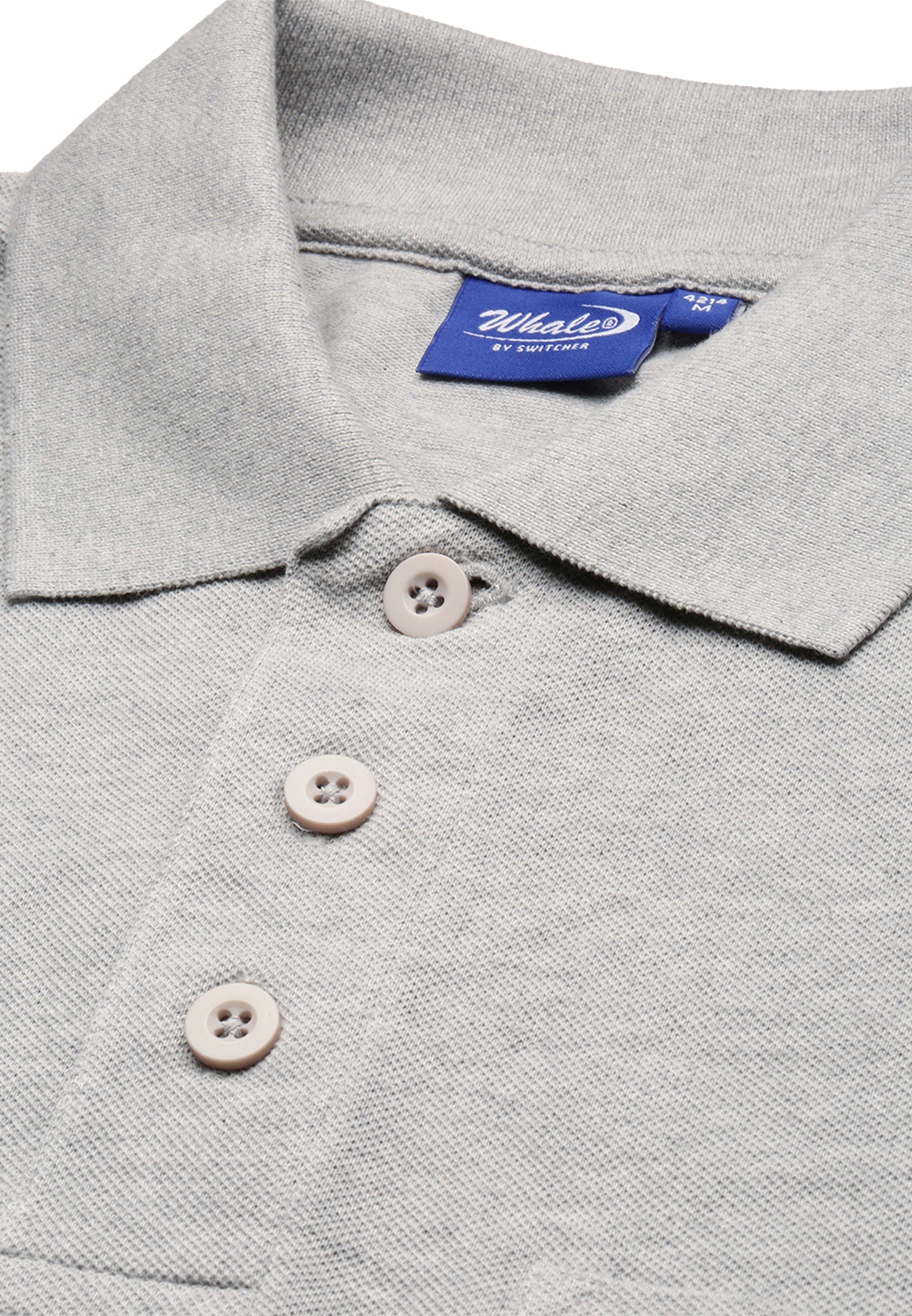 Airtex Piqué Pocket Poloshirt Whale
