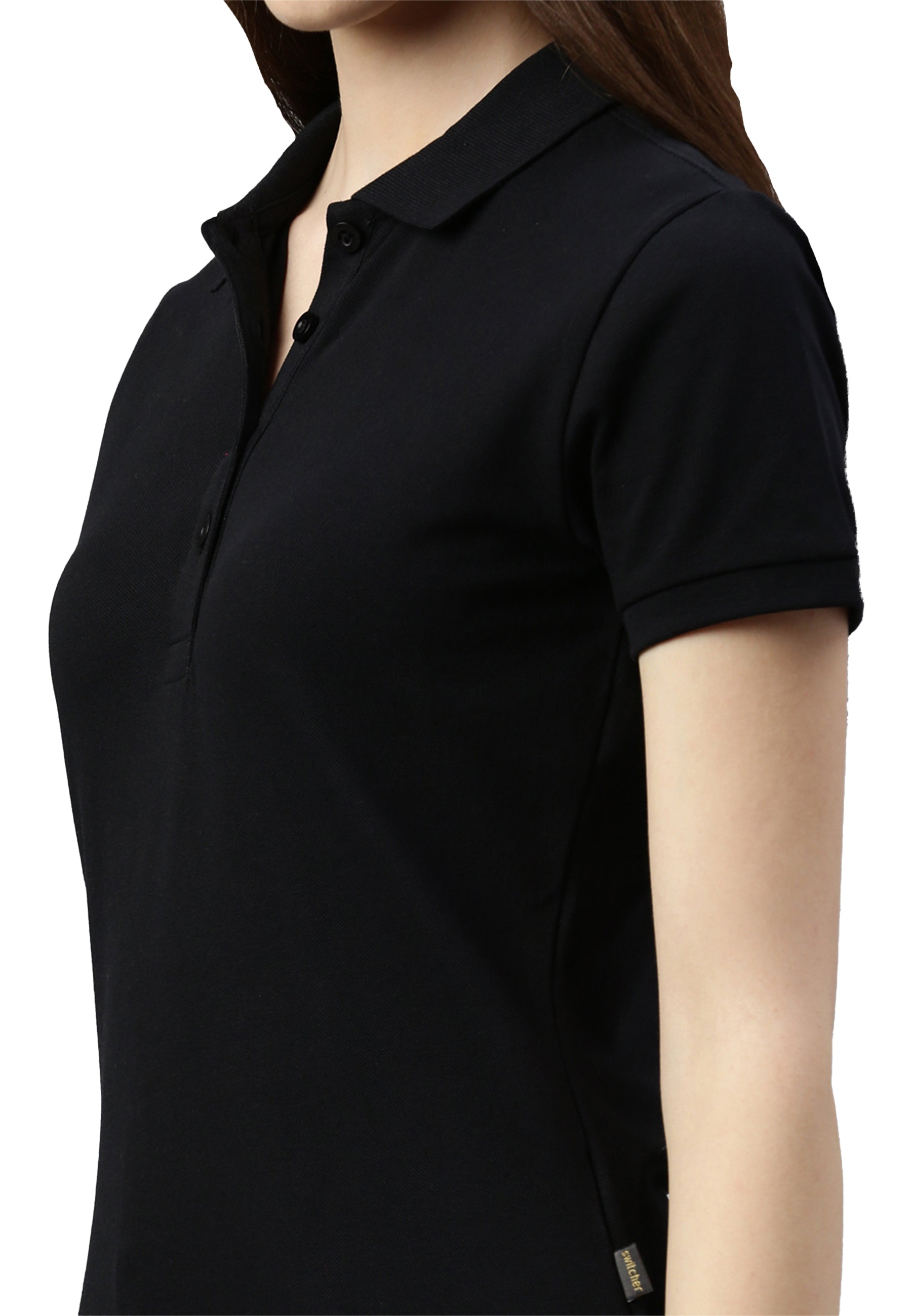 Stretch Bio Piqué Polo Shirt Stacy