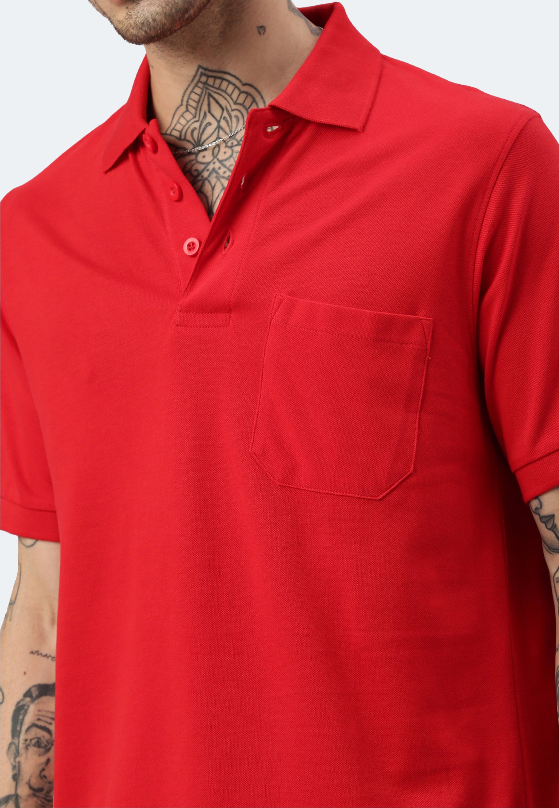 Airtex Piqué Pocket Poloshirt Whale