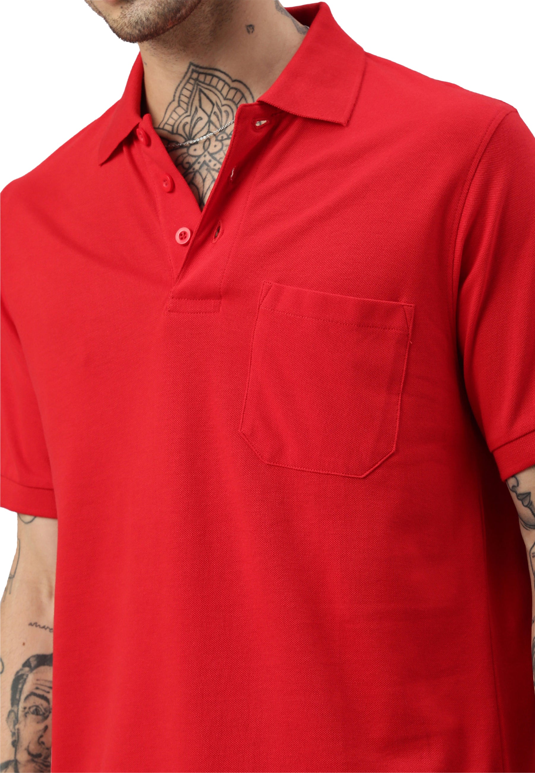 Airtex Piqué Pocket Poloshirt Whale