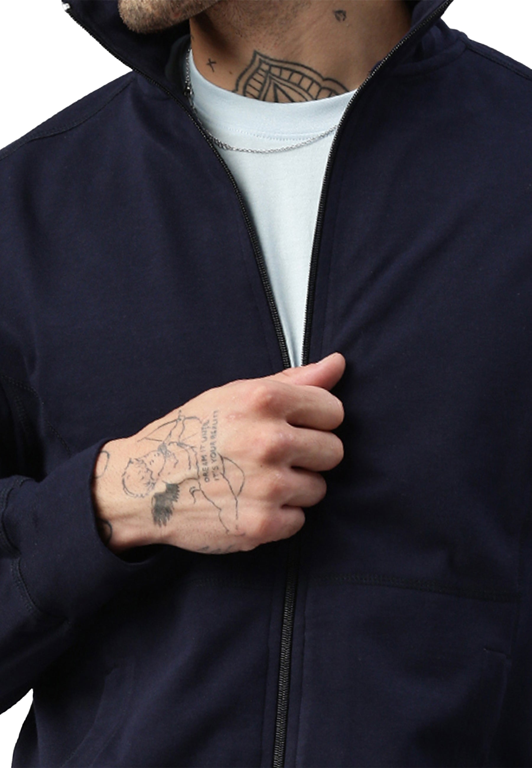 Zip Baumwoll Jacke Dallas