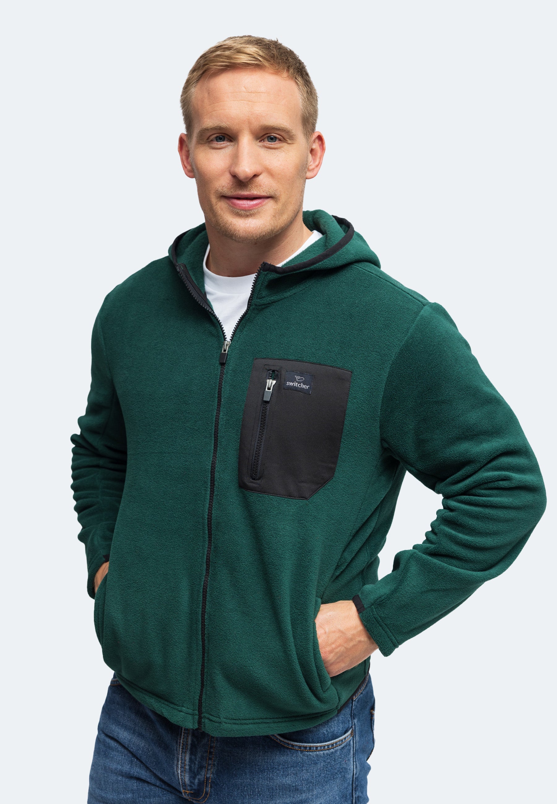 Herren Full-Zip Fleece Hoodie Toronto