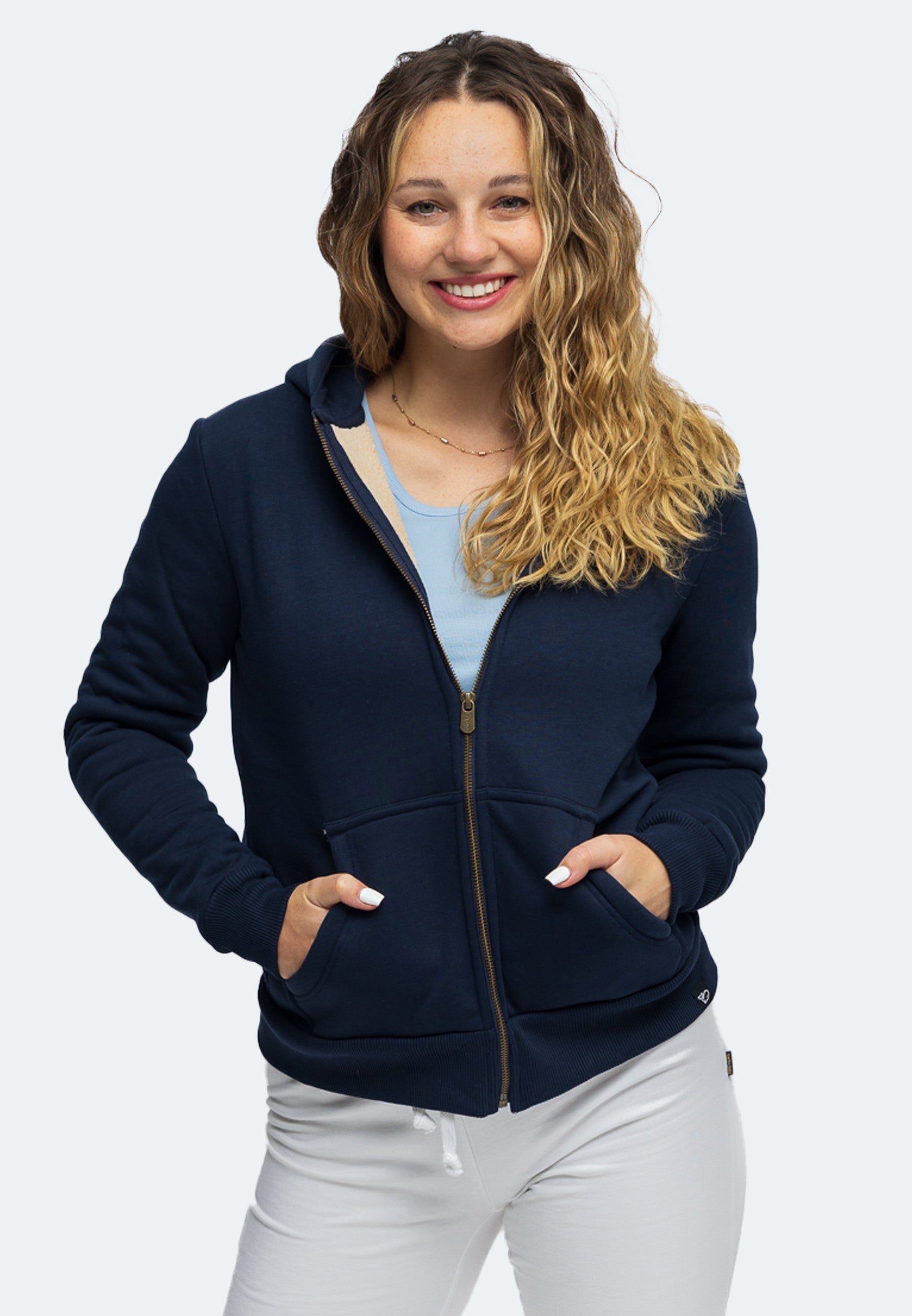 Damen Sherpa Hoodie Grimentz