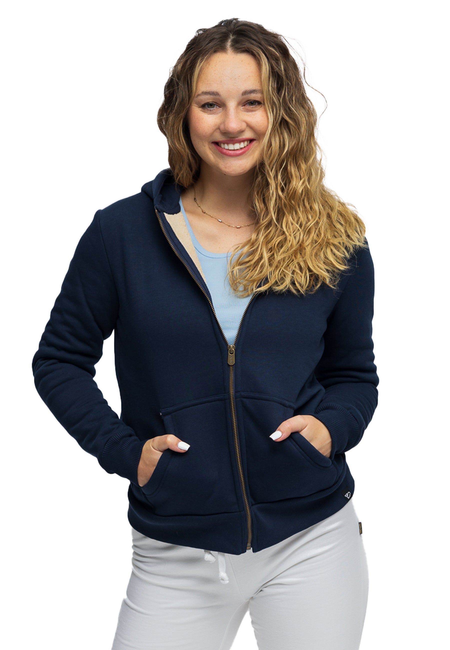Damen Sherpa Hoodie Grimentz