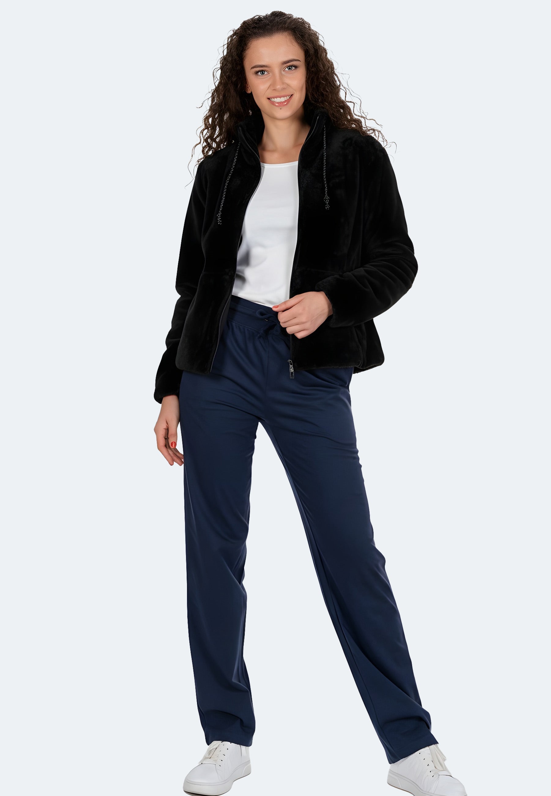 Damen Comfy Sweatshirt St. Moritz aus 100 % recyceltem Polyester