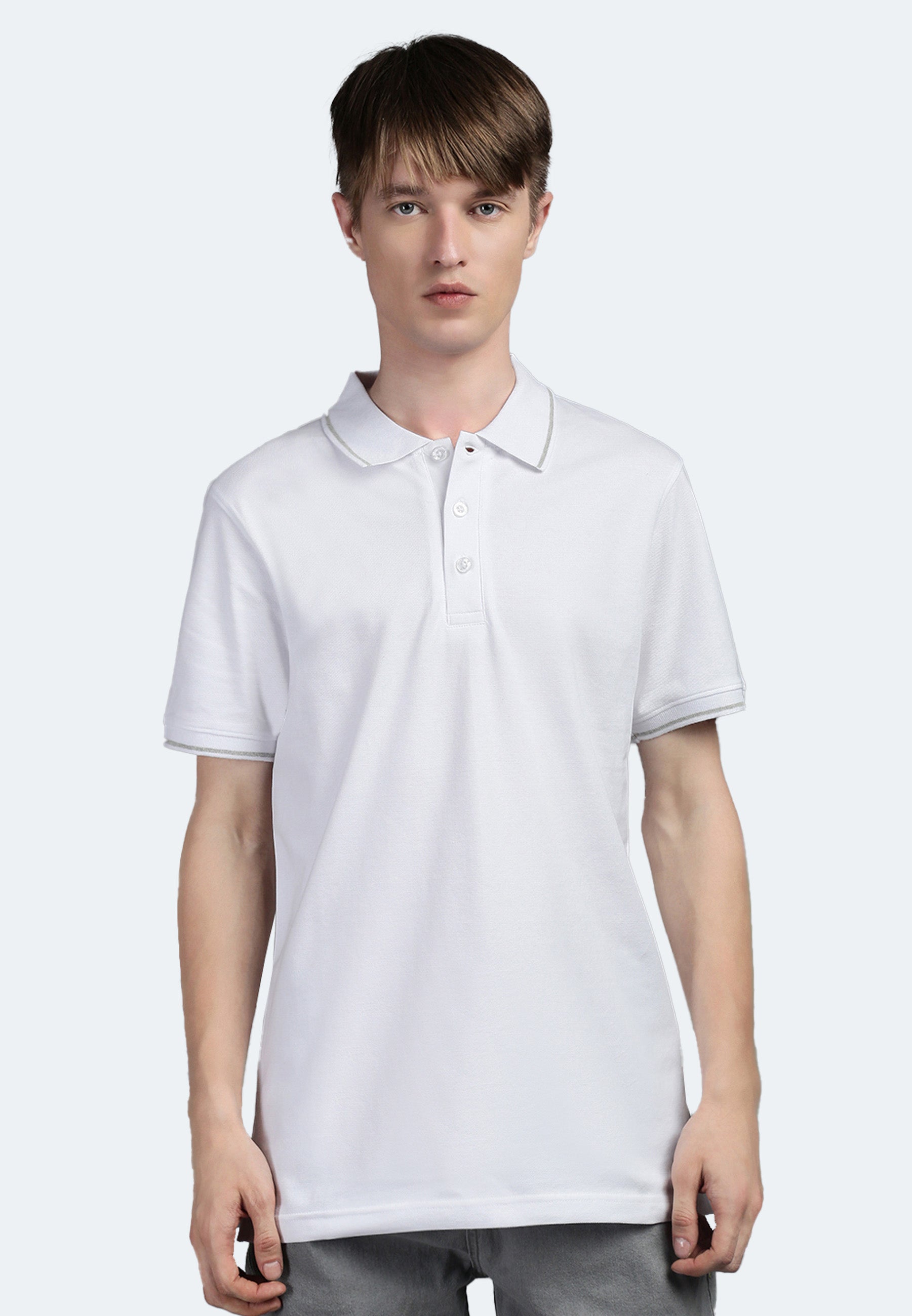Contrast Polo mit Elasthan Ben