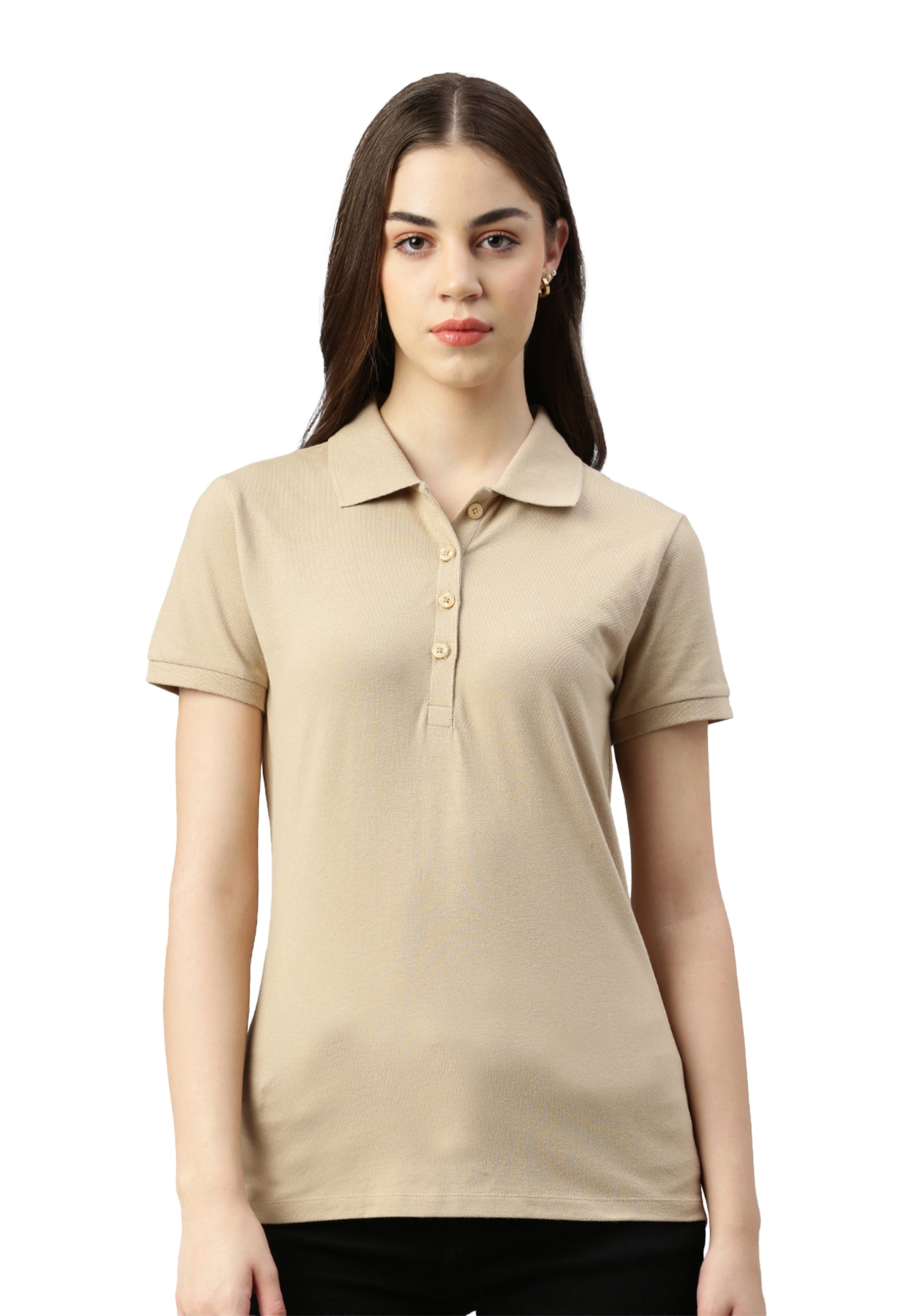 Stretch Bio Piqué Polo Shirt Stacy