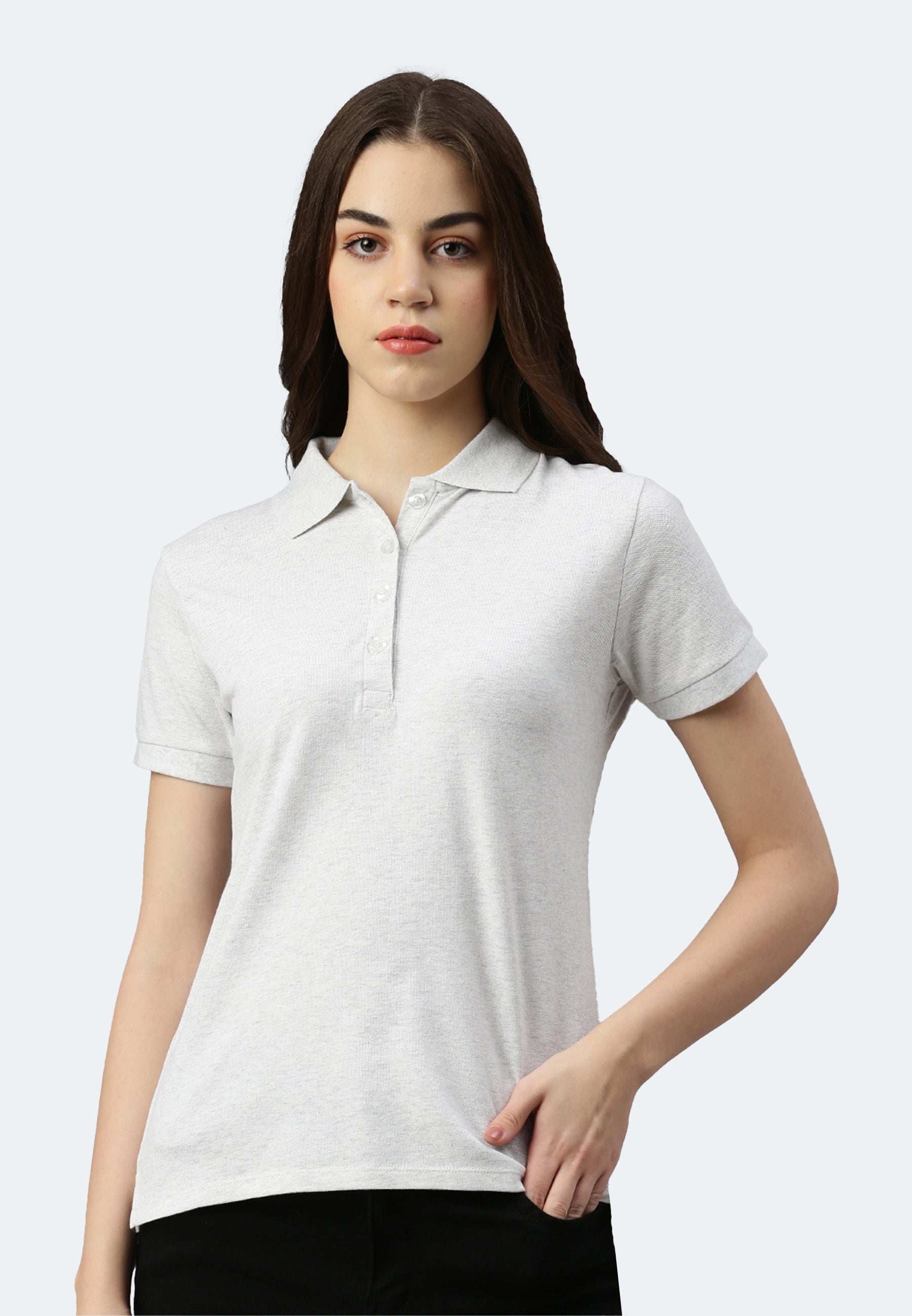 Stretch Bio Piqué Polo Shirt Stacy