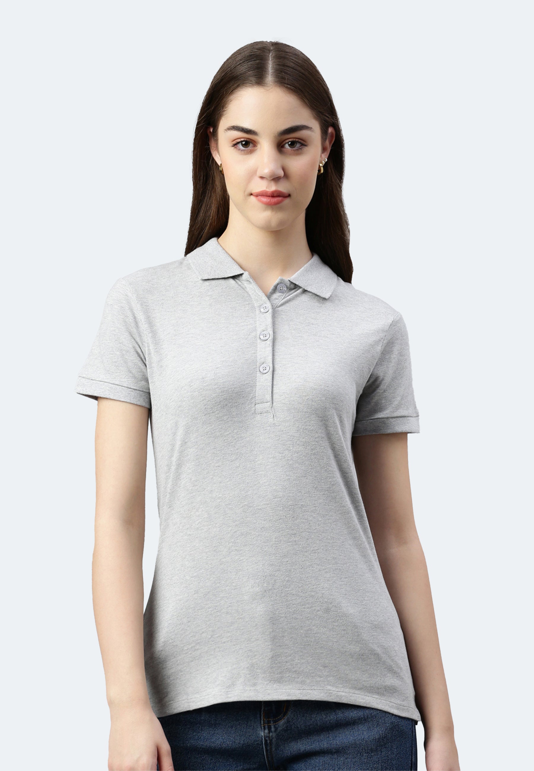 Stretch Bio Piqué Polo Shirt Stacy
