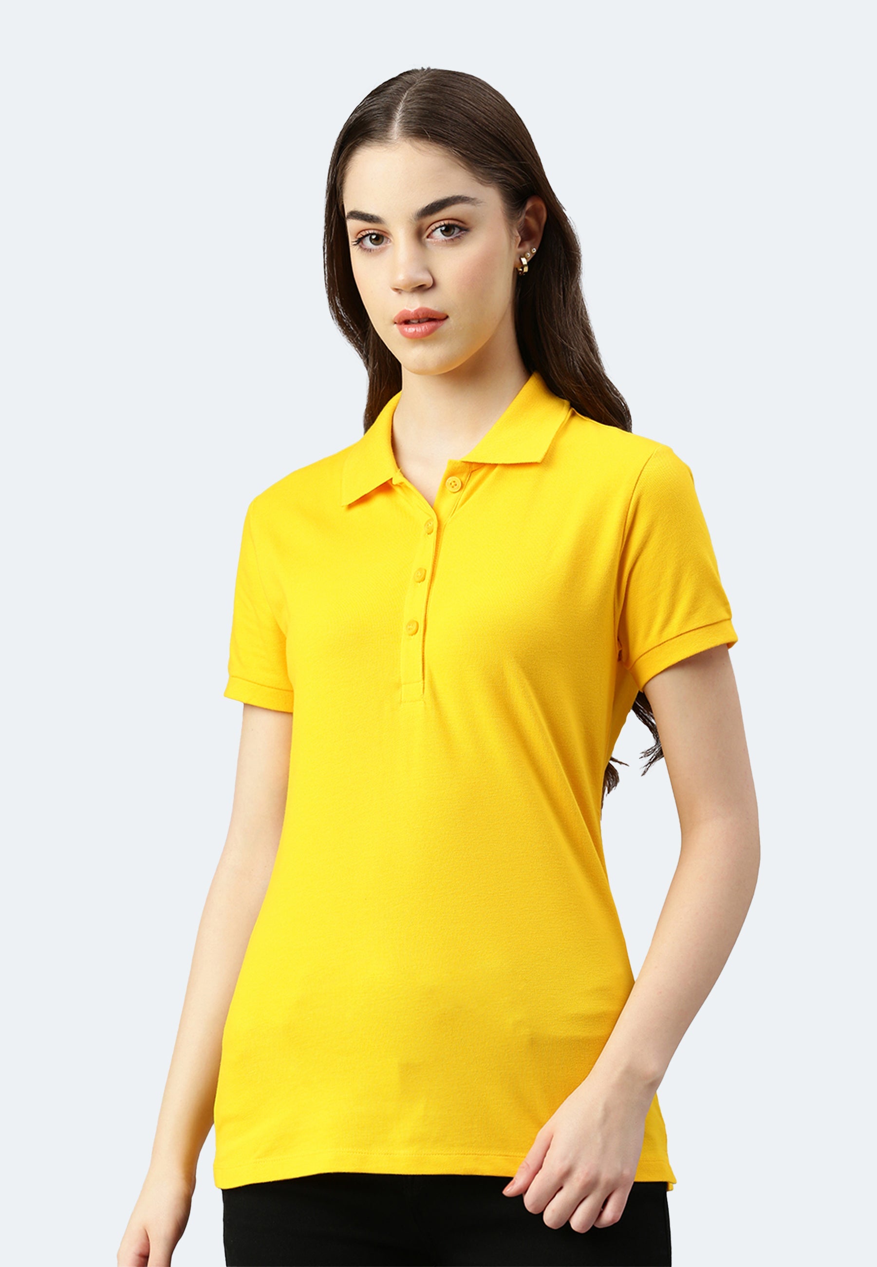 Stretch Bio Piqué Polo Shirt Stacy