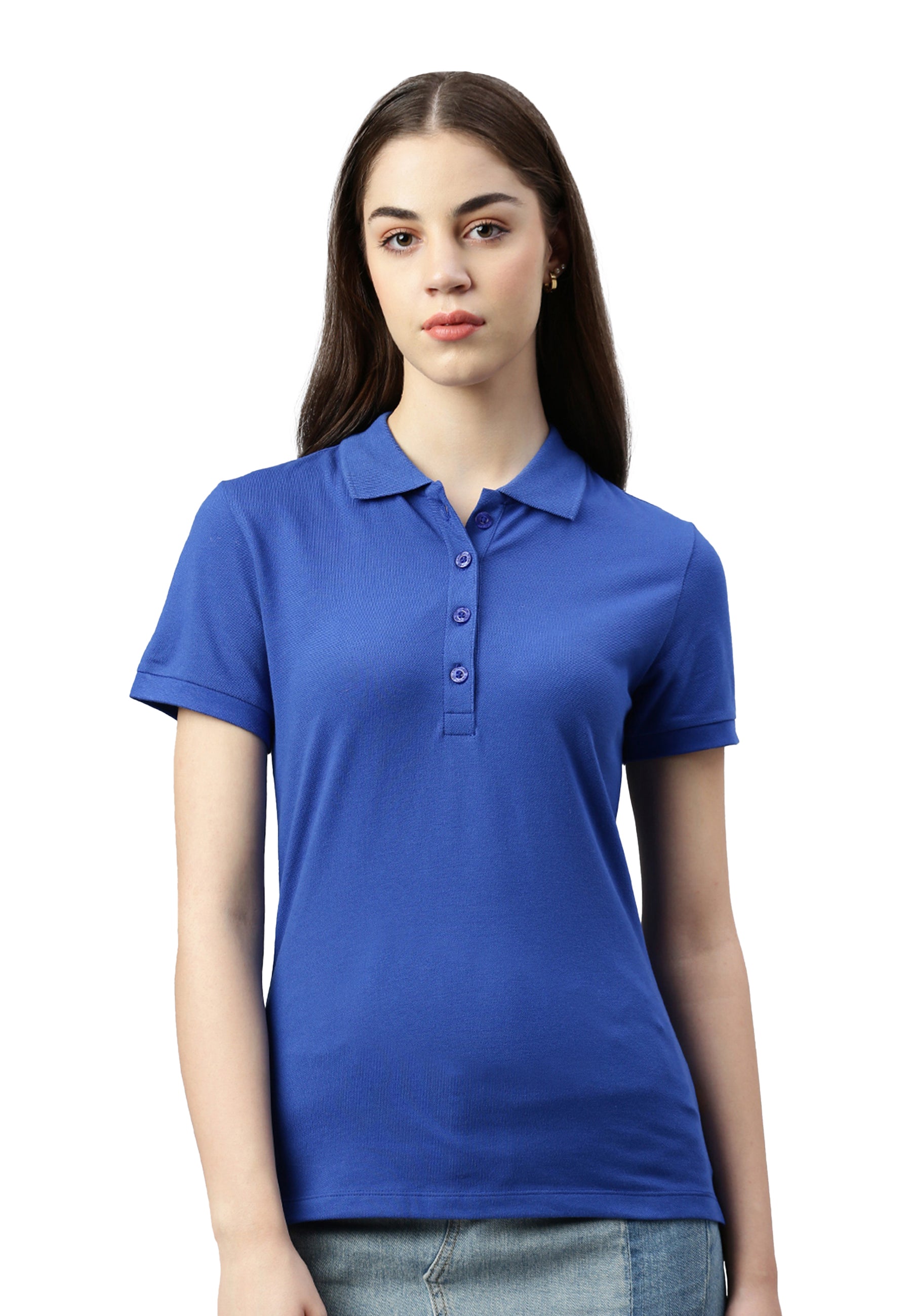 Stretch Bio Piqué Polo Shirt Stacy