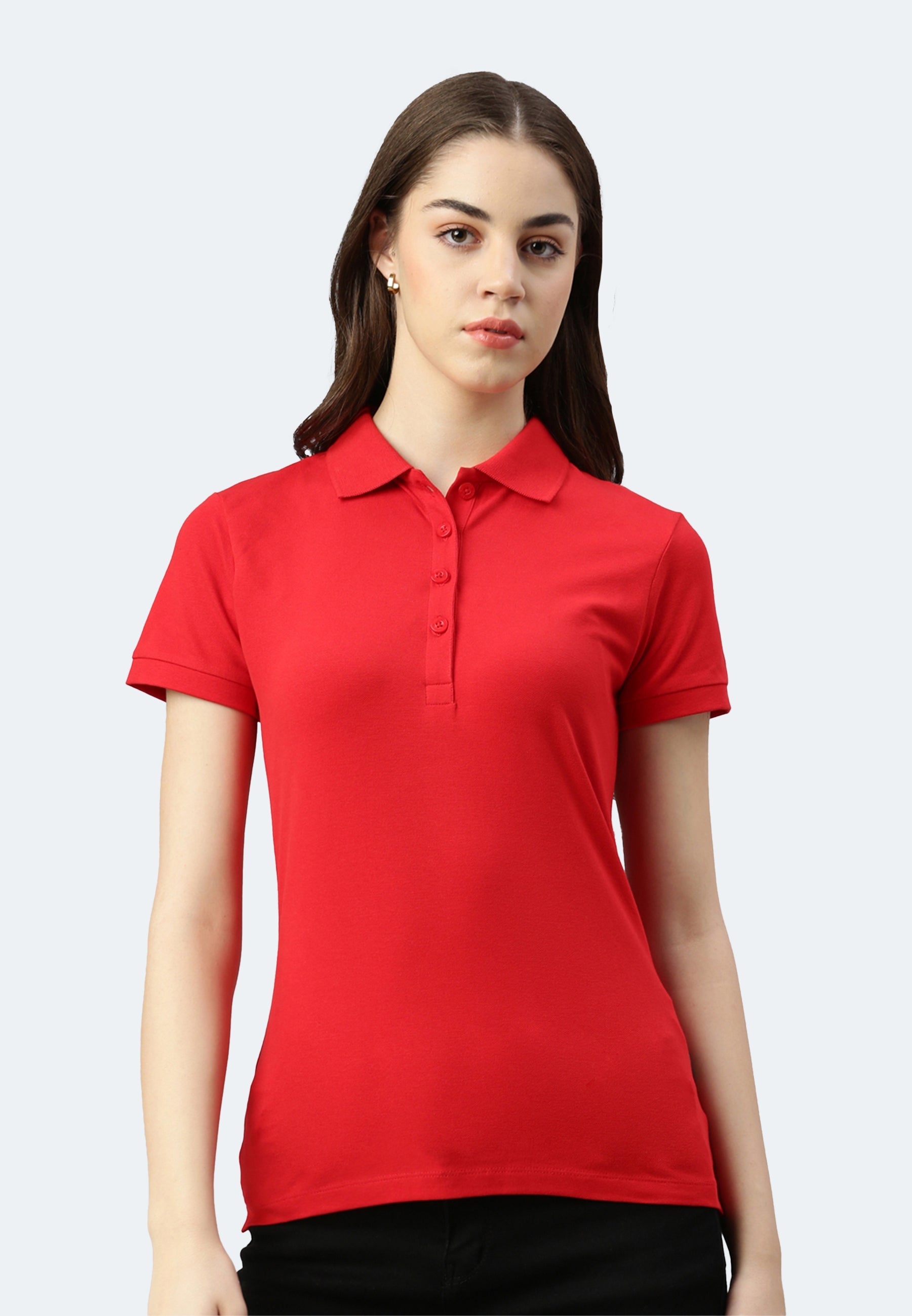 Stretch Bio Piqué Polo Shirt Stacy