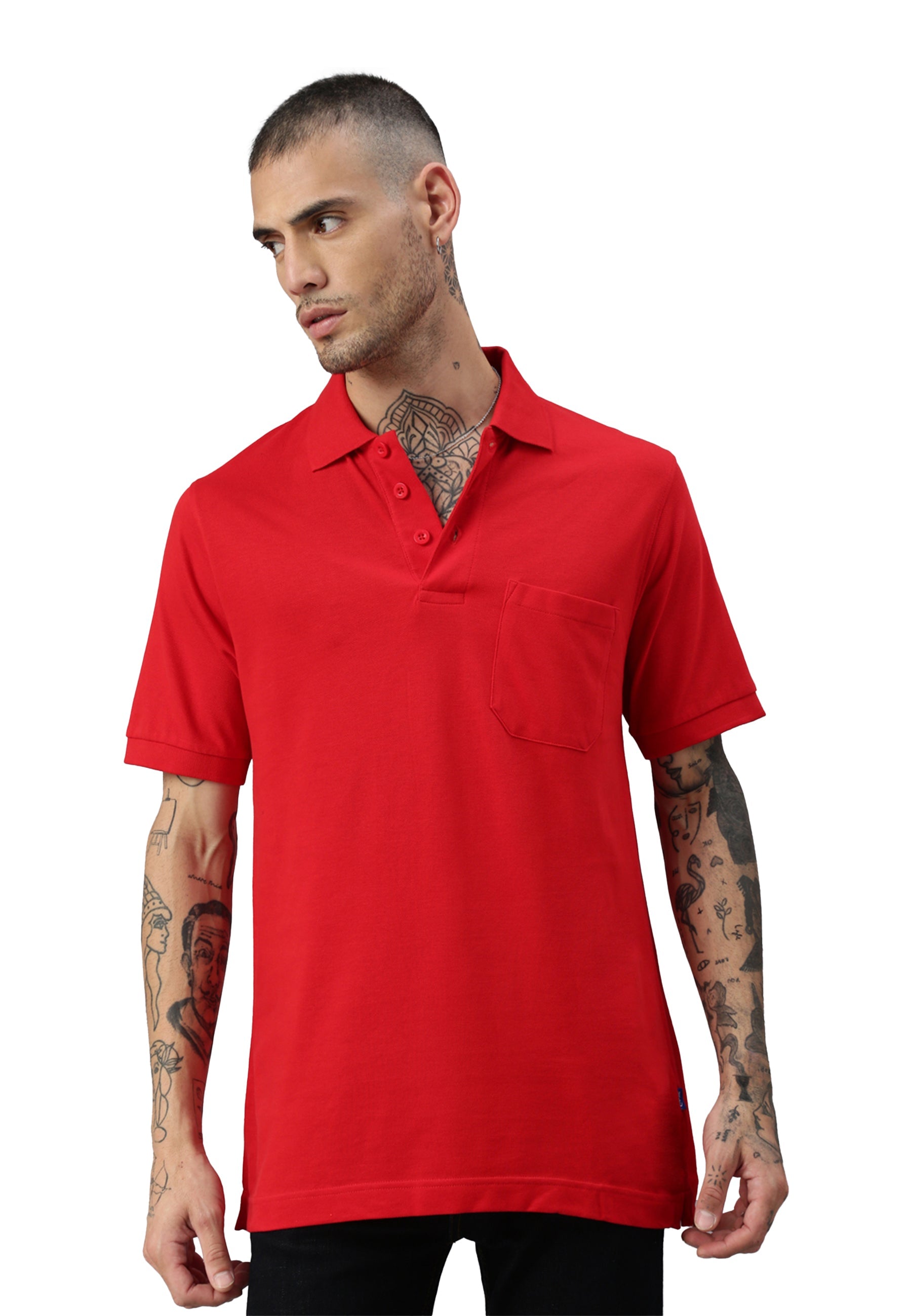 Airtex Piqué Pocket Poloshirt Whale