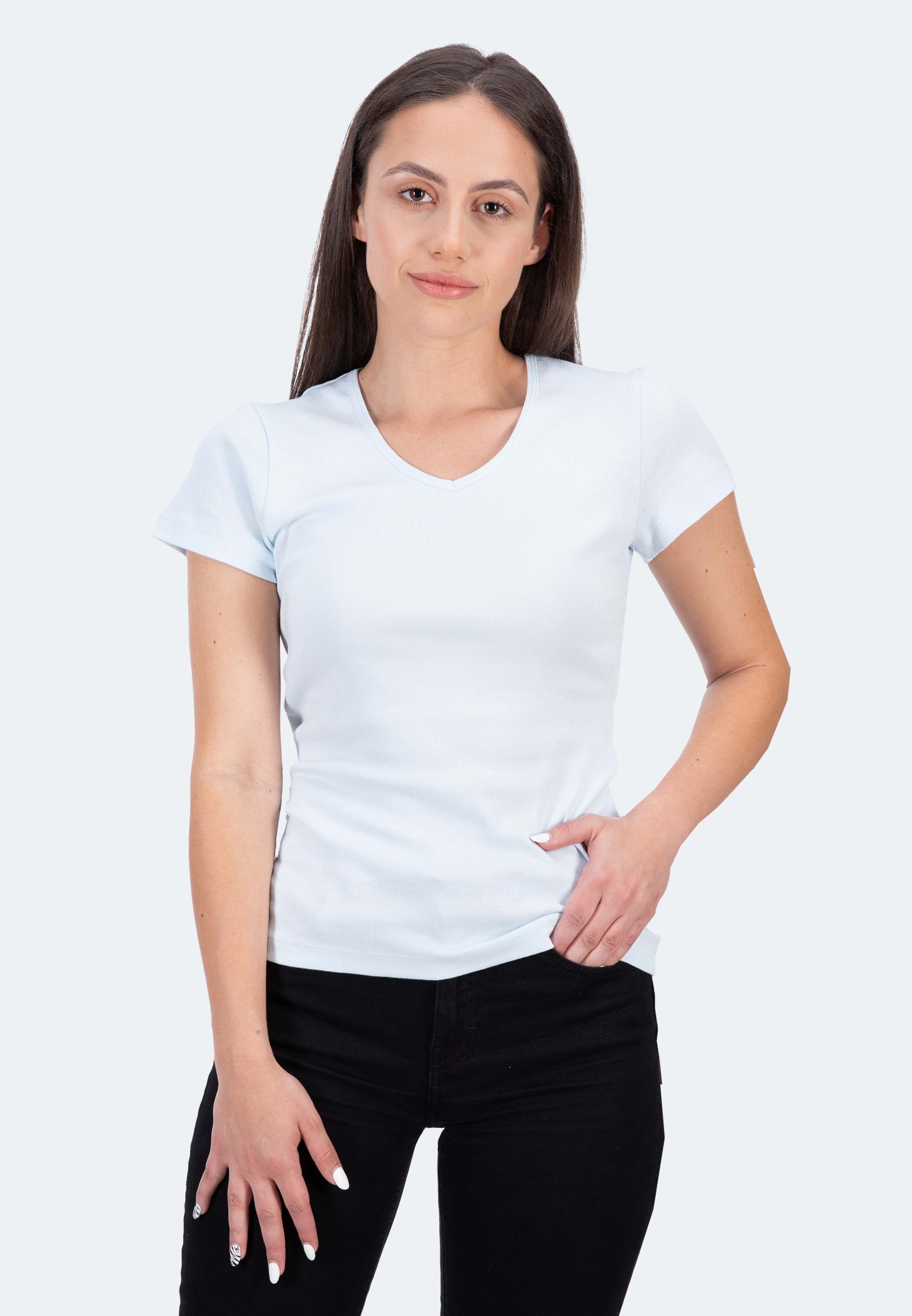 Ripp T-Shirt V-Neck Efia