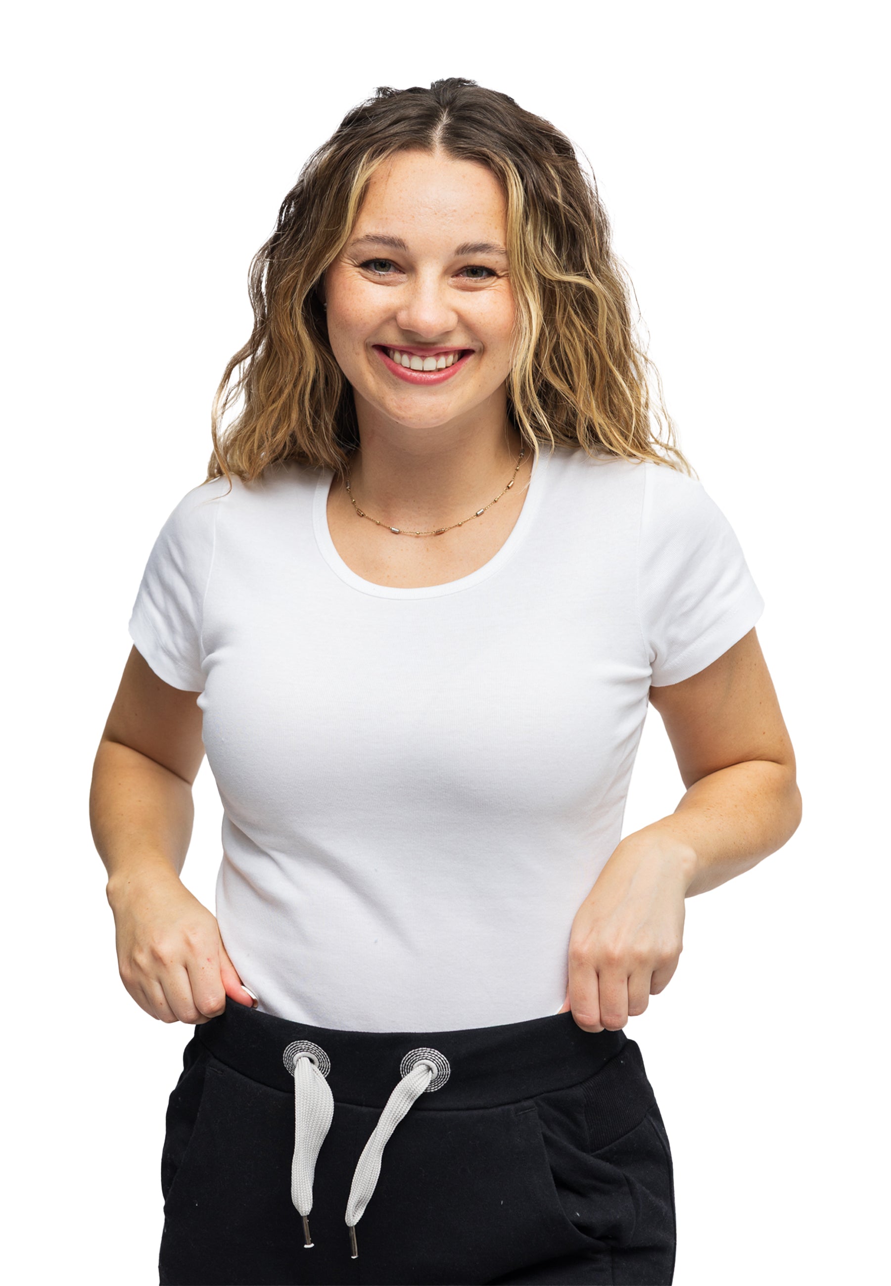 Rundhals Ripp T-Shirt Sally