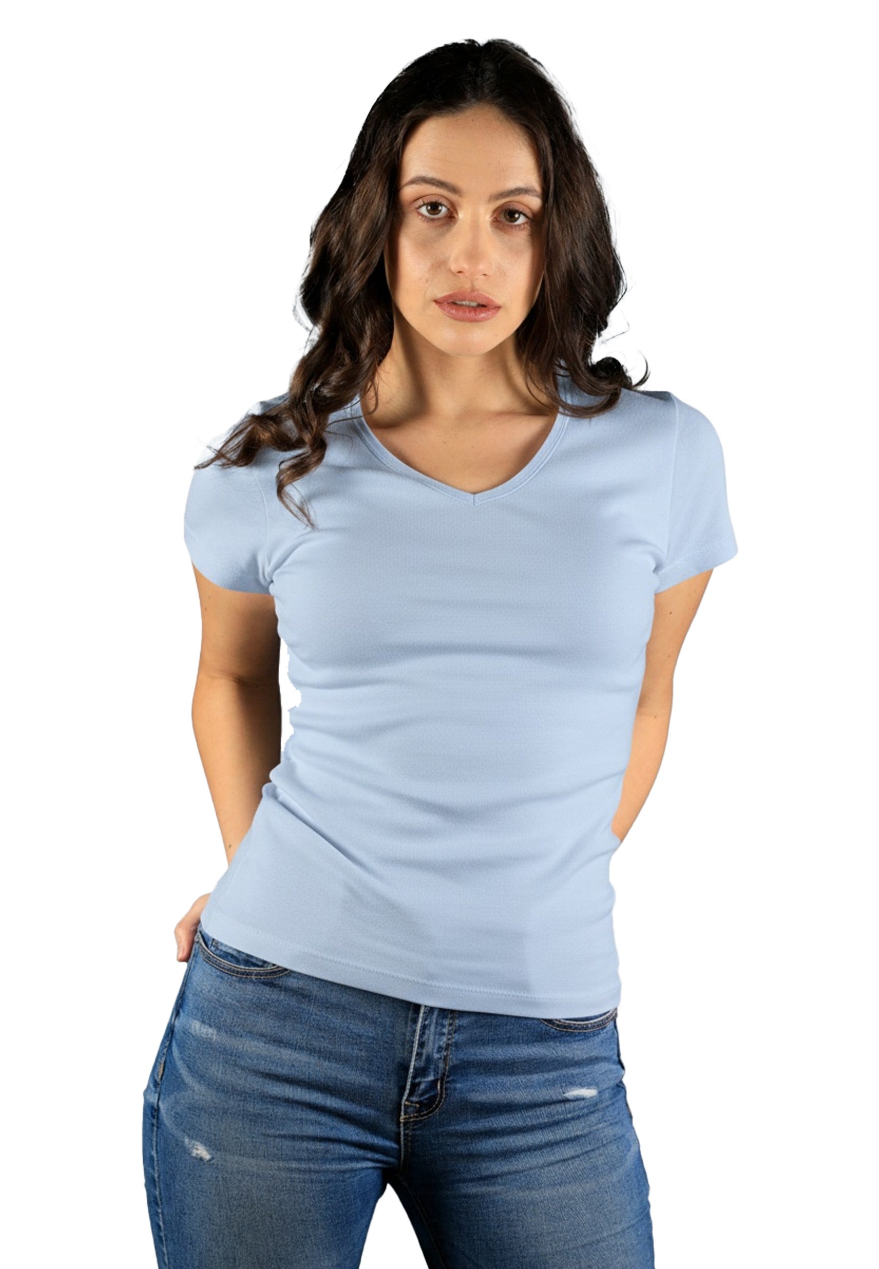 Ripp T-Shirt V-Neck Efia