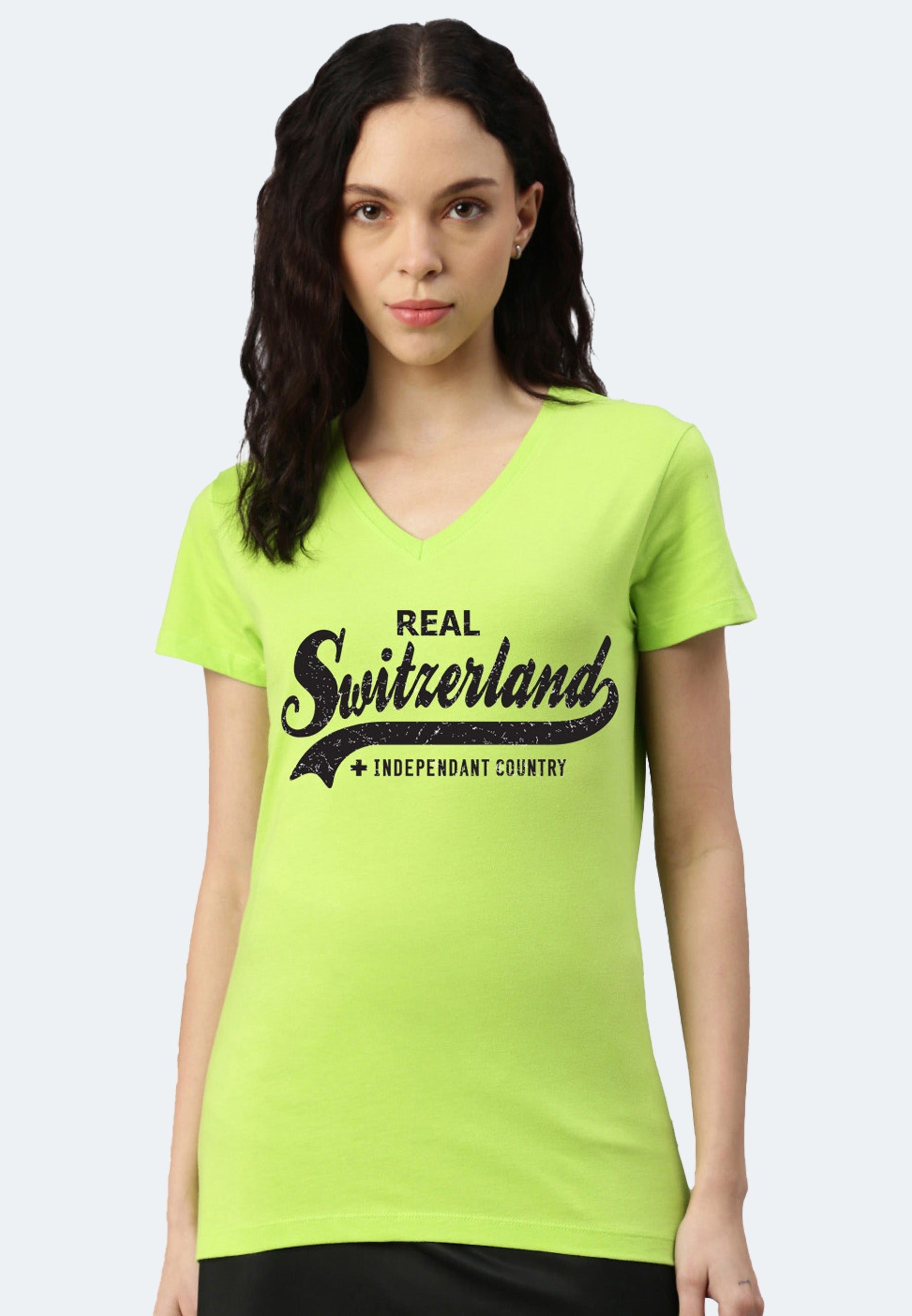 Real Switzerland T-Shirt Damen