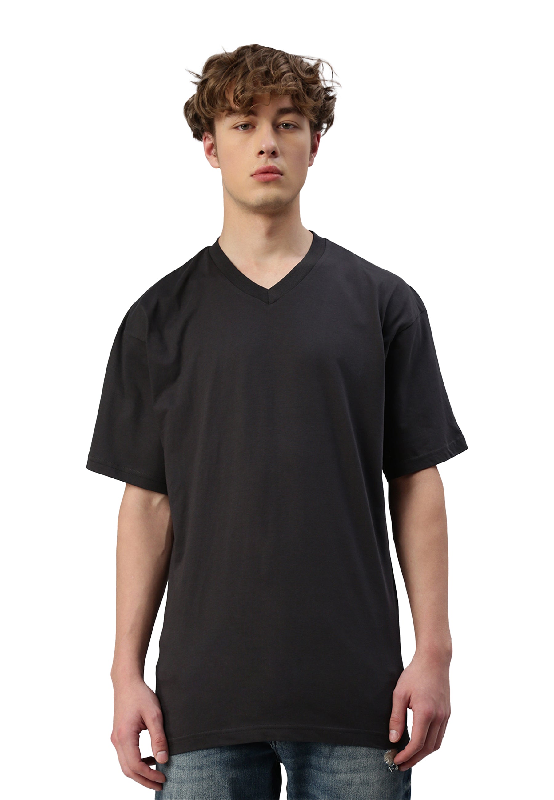 T-Shirt Oversize V-Neck Victor
