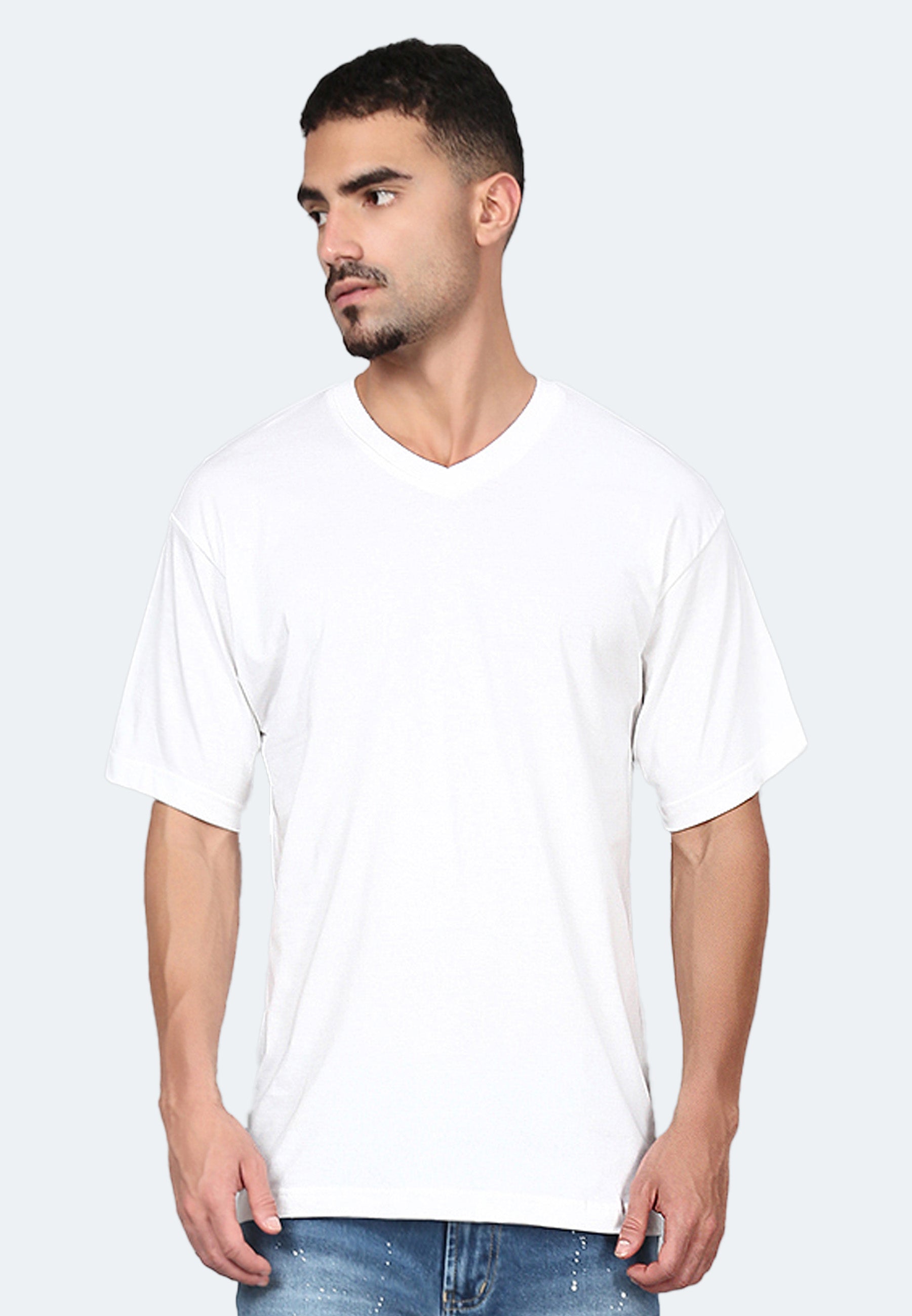 T-Shirt Oversize V-Neck Victor