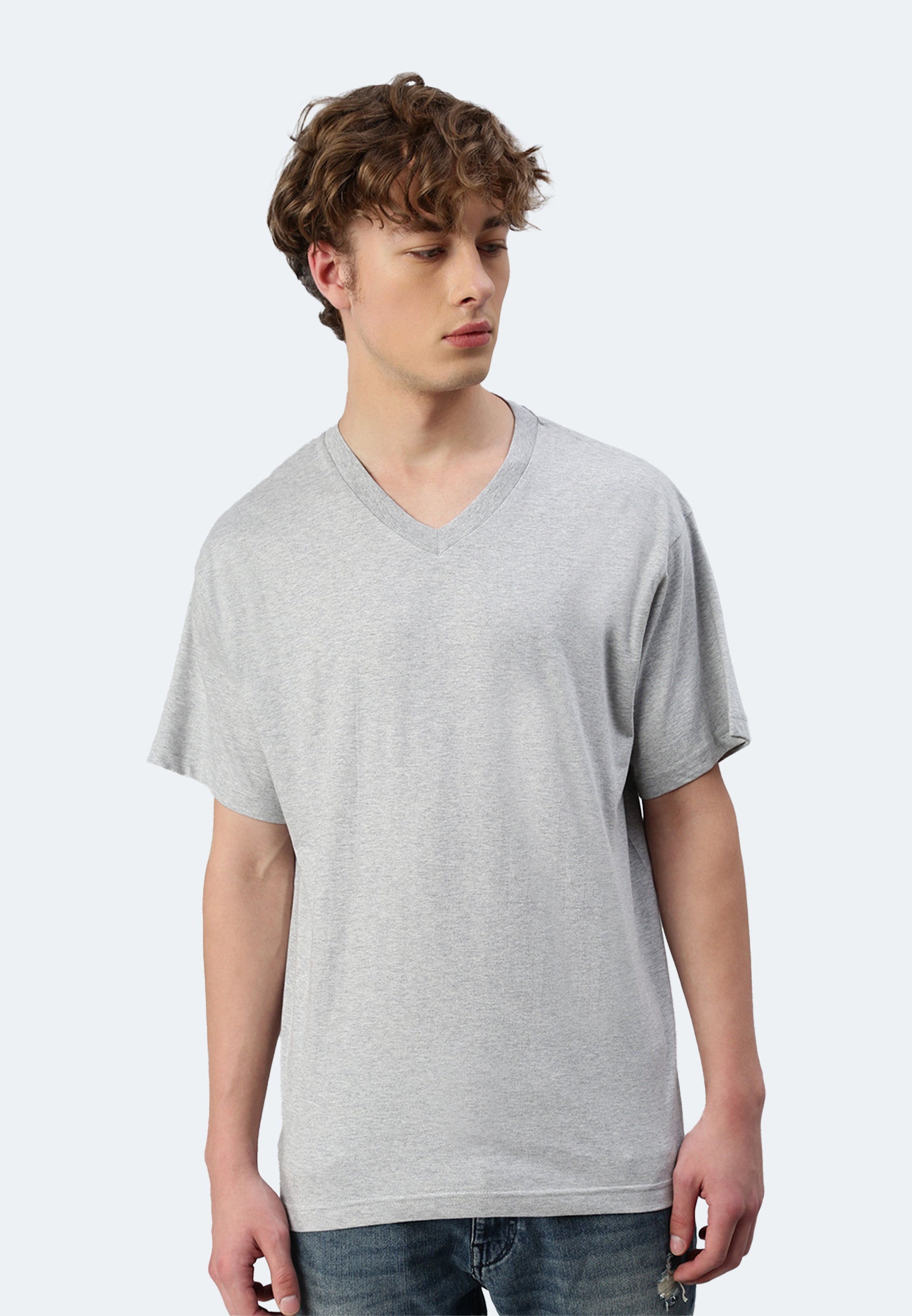 T-Shirt Oversize V-Neck Victor