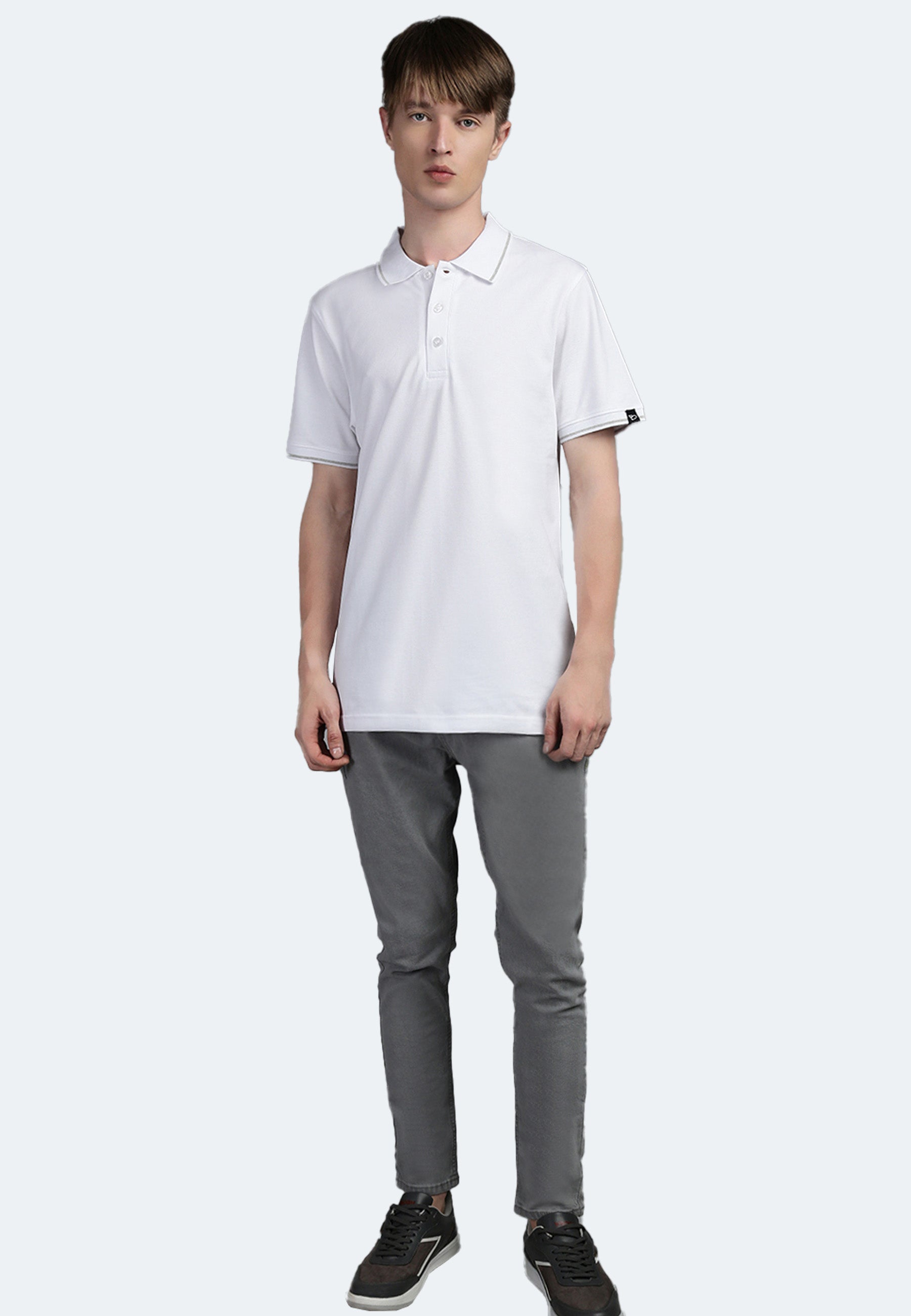 Contrast Polo mit Elasthan Ben