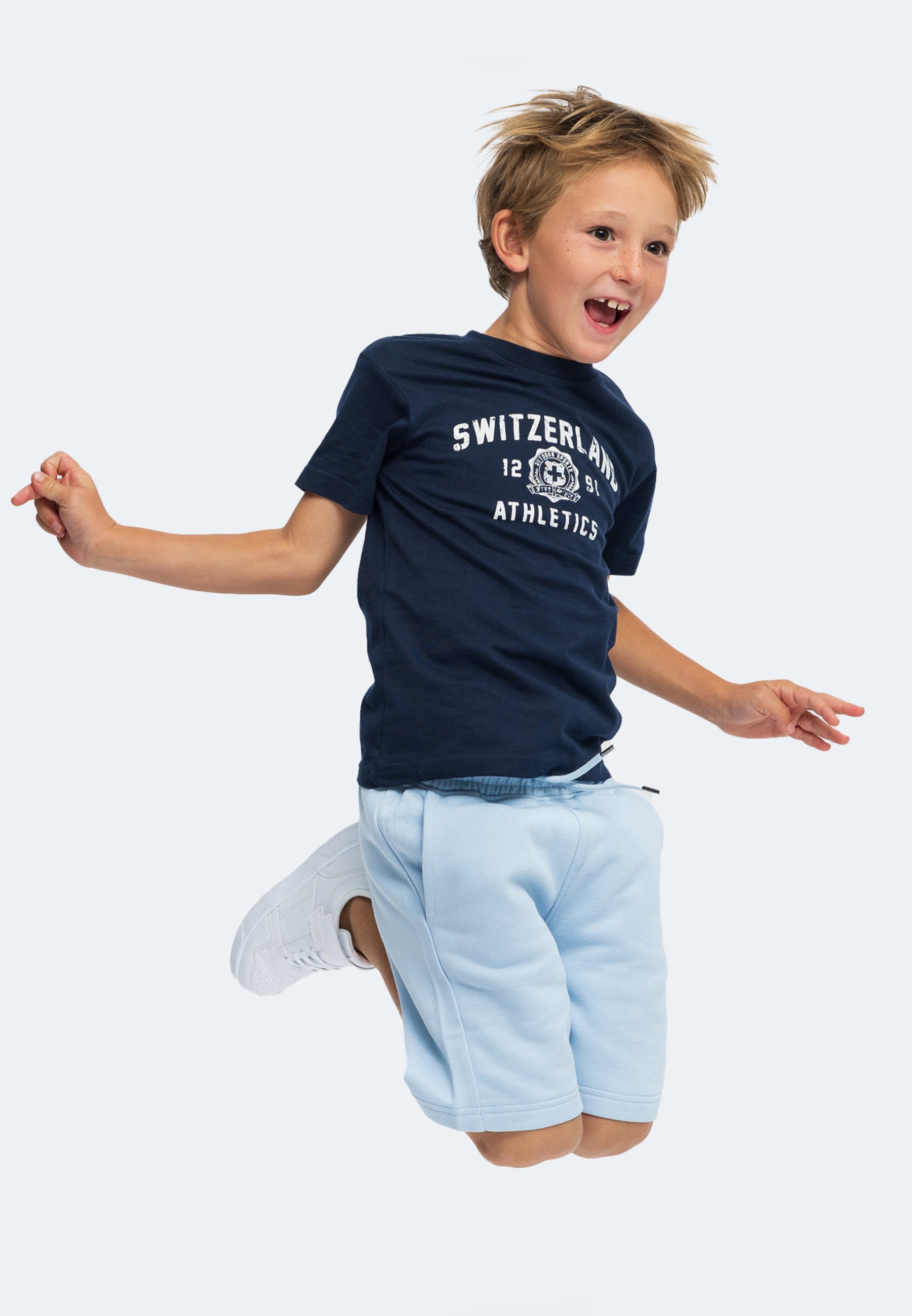 Oversize Bermuda Kids Shorts Billy aus 100 % Bio-Baumwolle