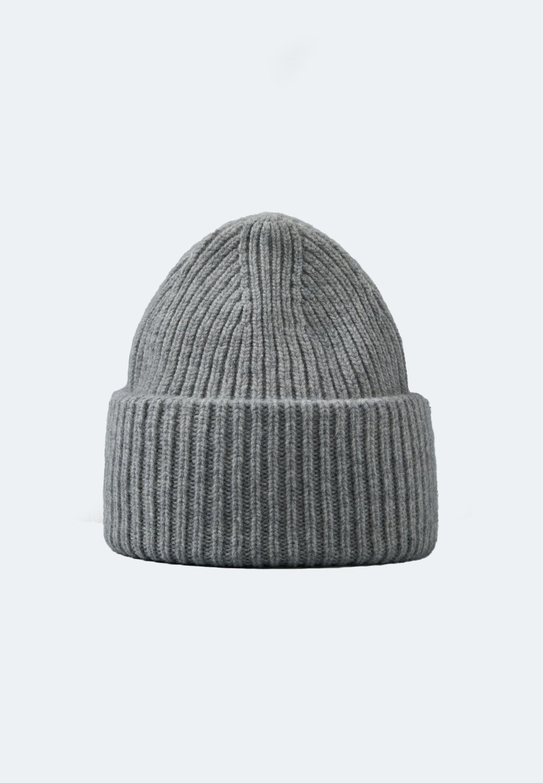 Merino Wolle Beanie mit hohem Umschlag - Malo