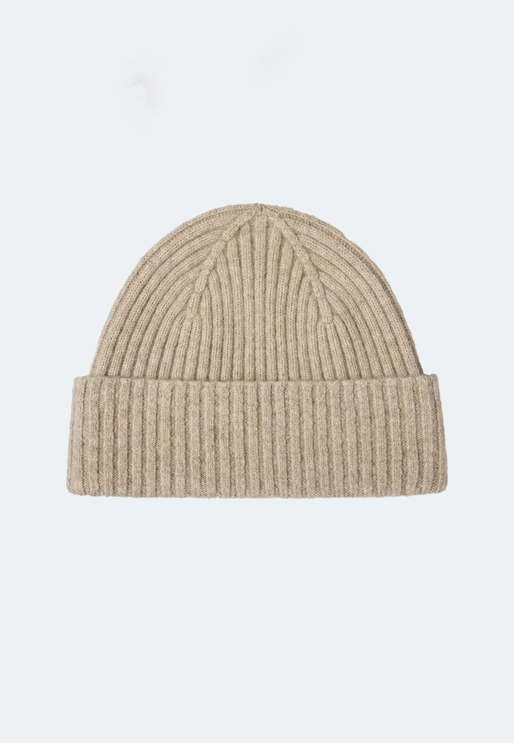 Nahtloses Merino Wolle Beanie Ronan