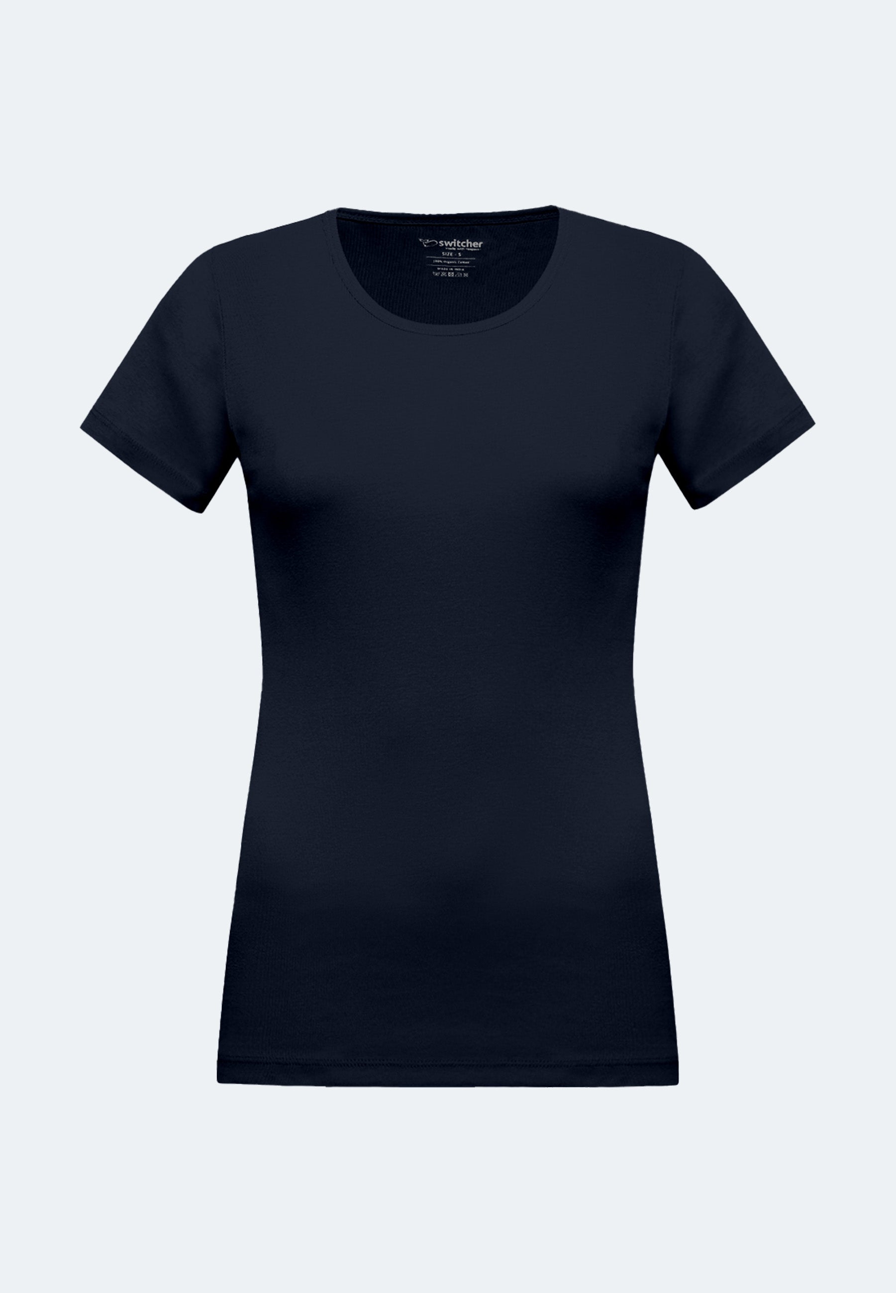 Rundhals Ripp T-Shirt Sally