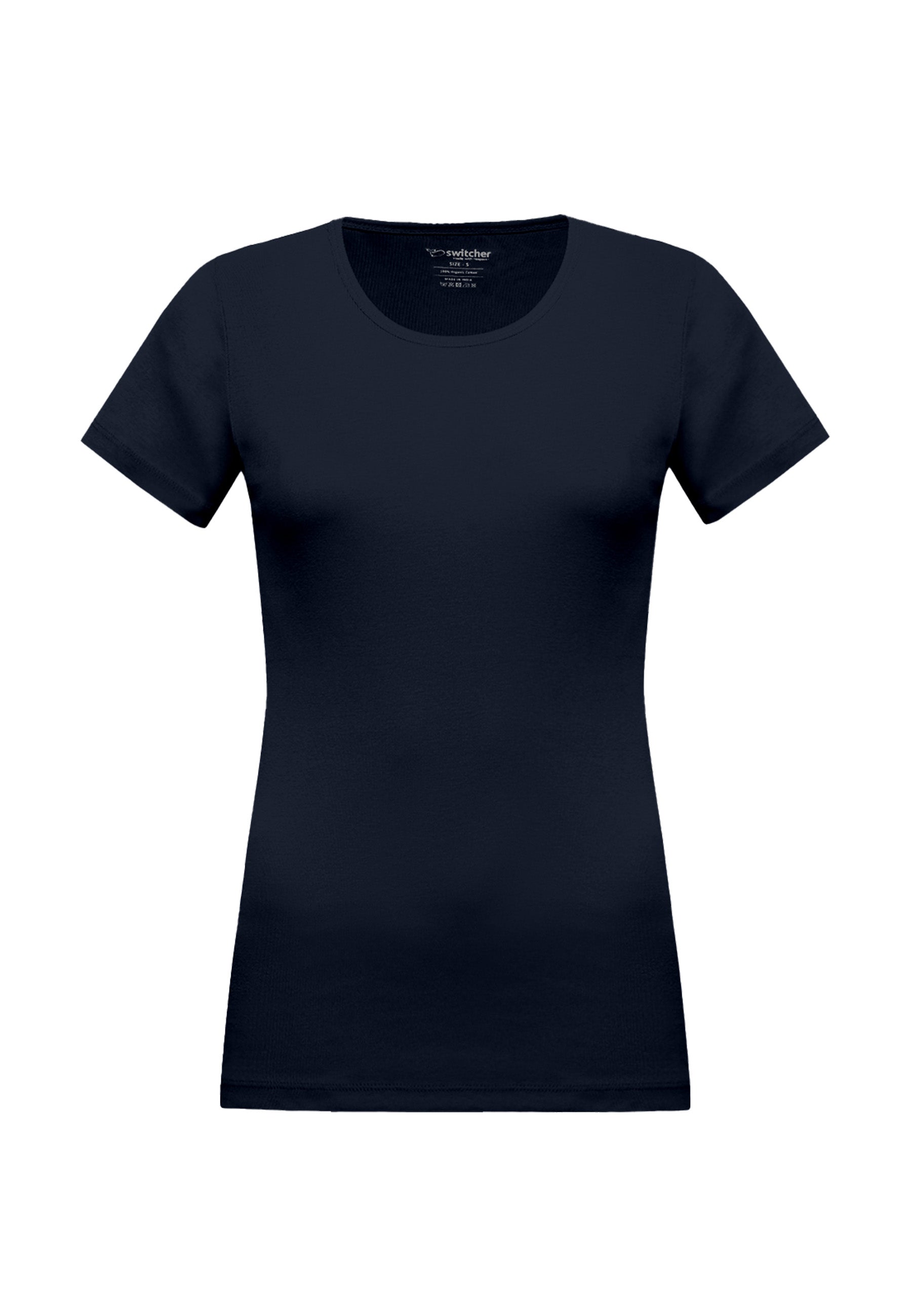 Rundhals Ripp T-Shirt Sally