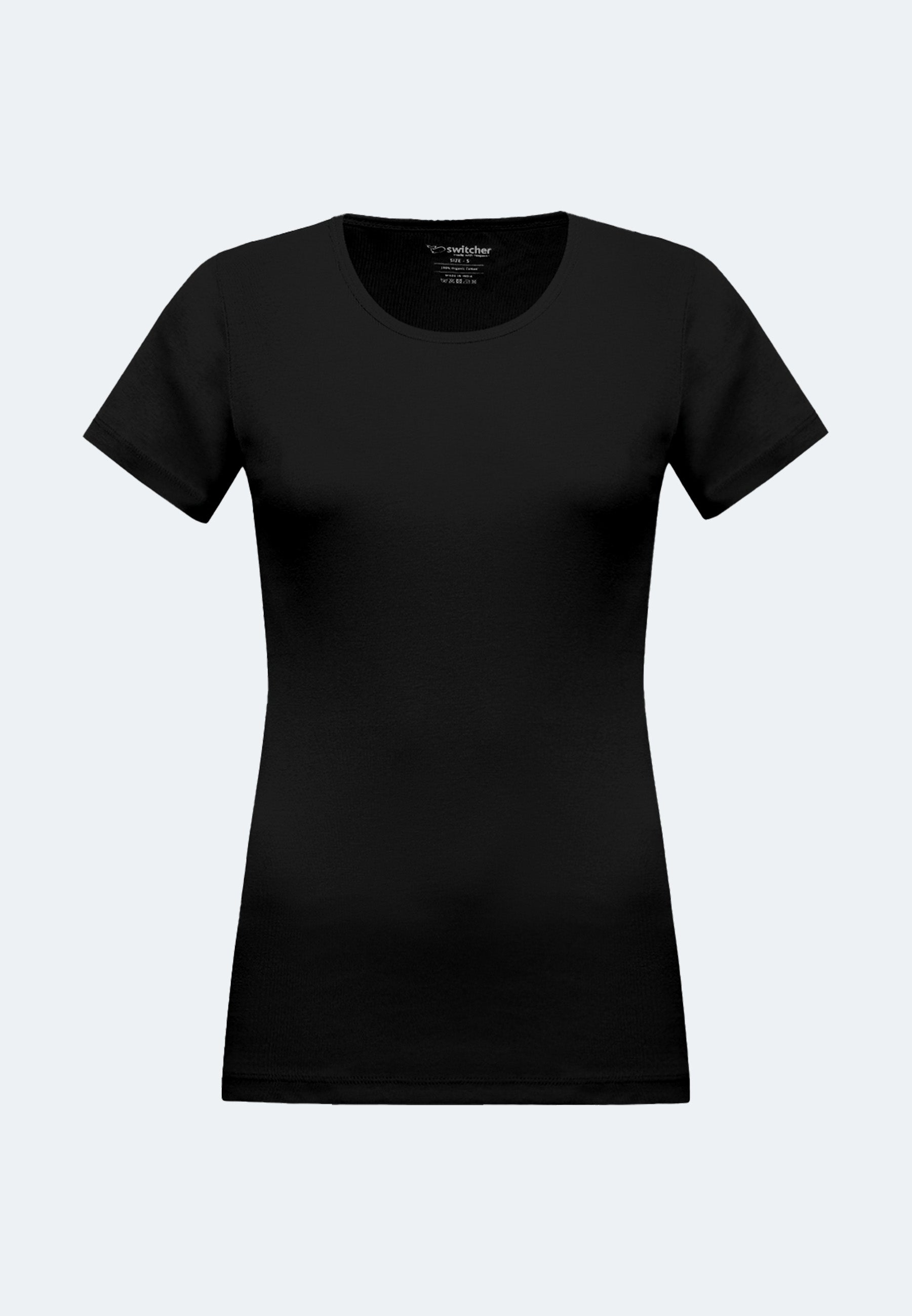 Rundhals Ripp T-Shirt Sally
