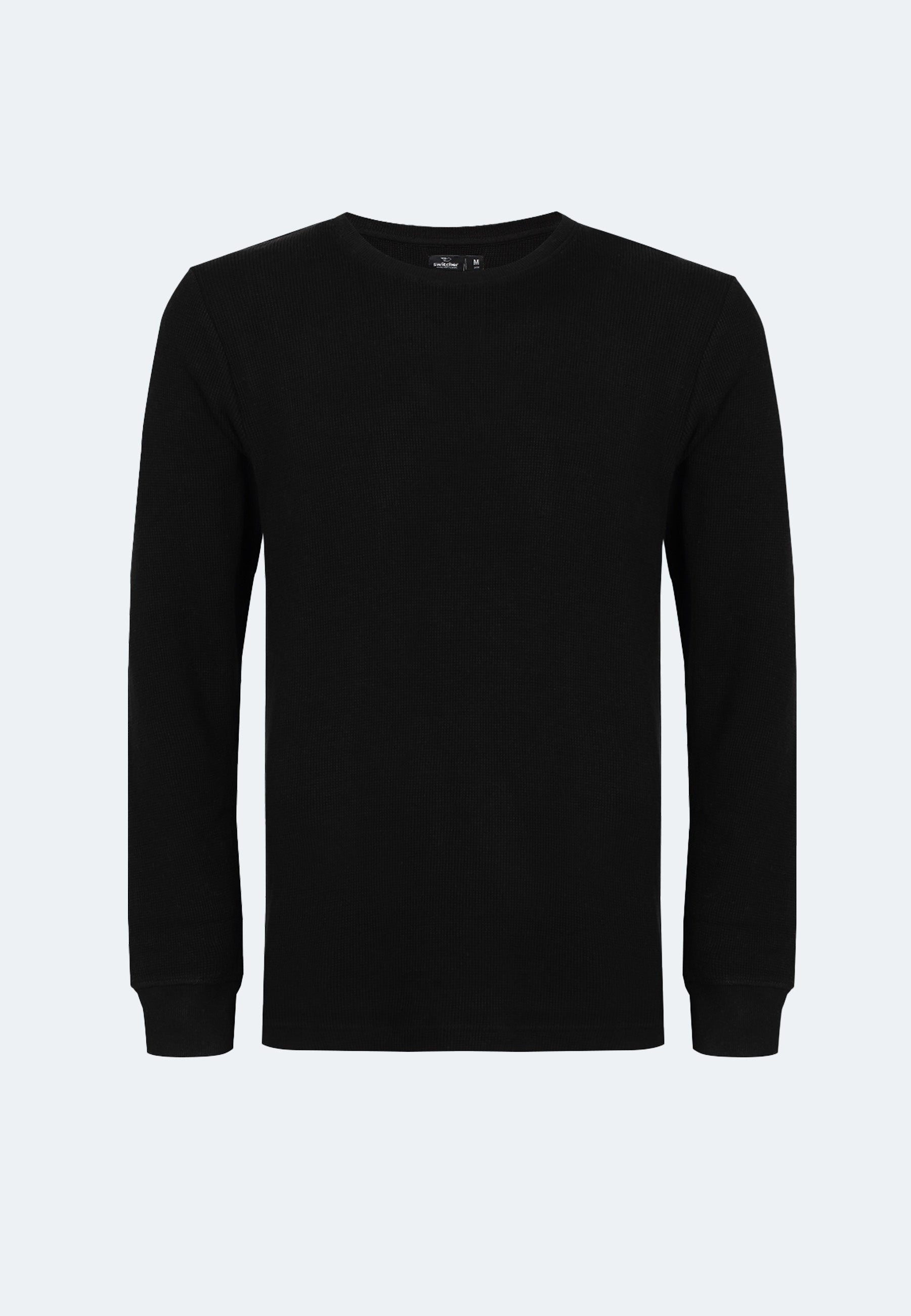 Herren Longsleeve Strickpullover Manuel