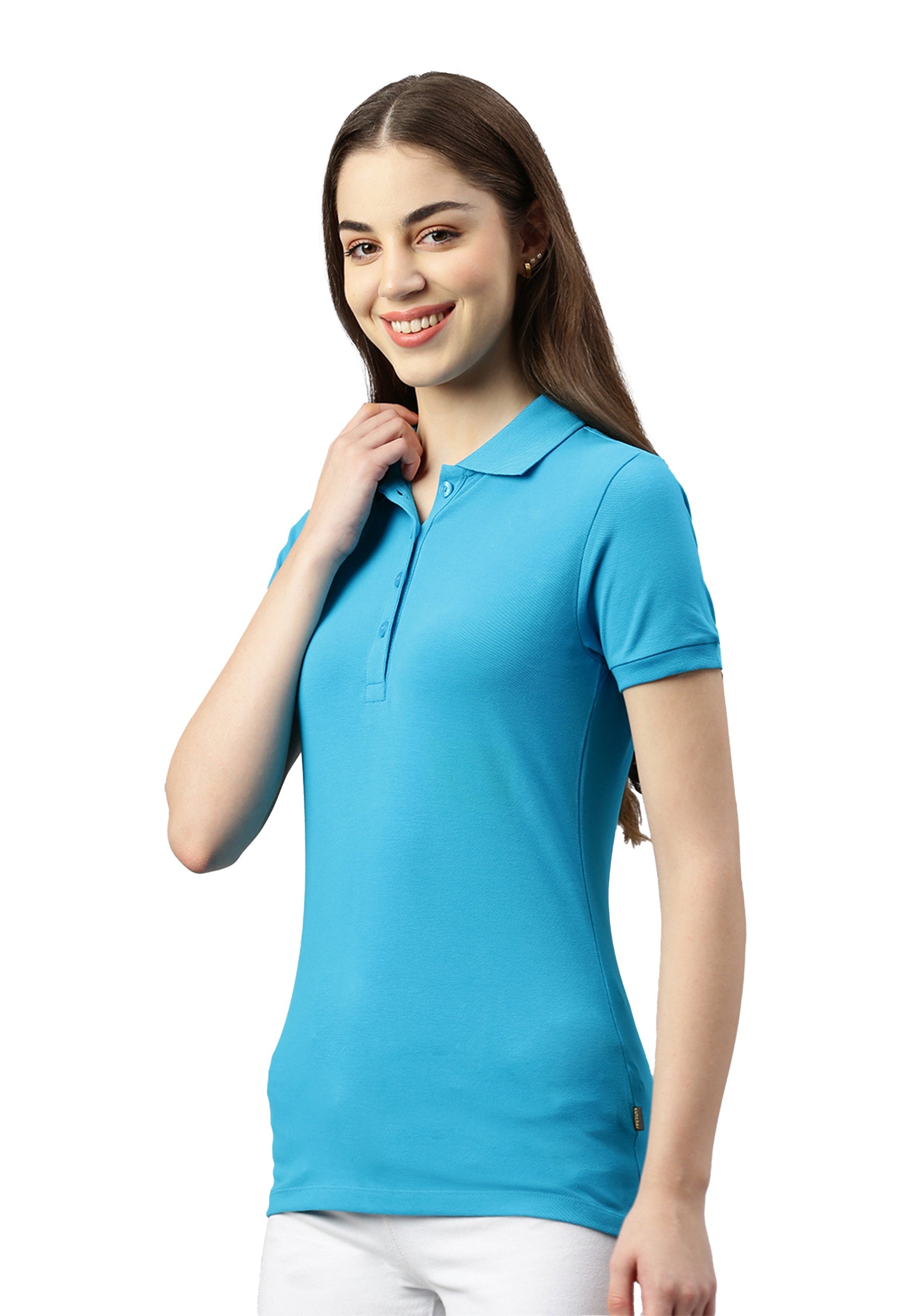 Stretch Bio Piqué Polo Shirt Stacy