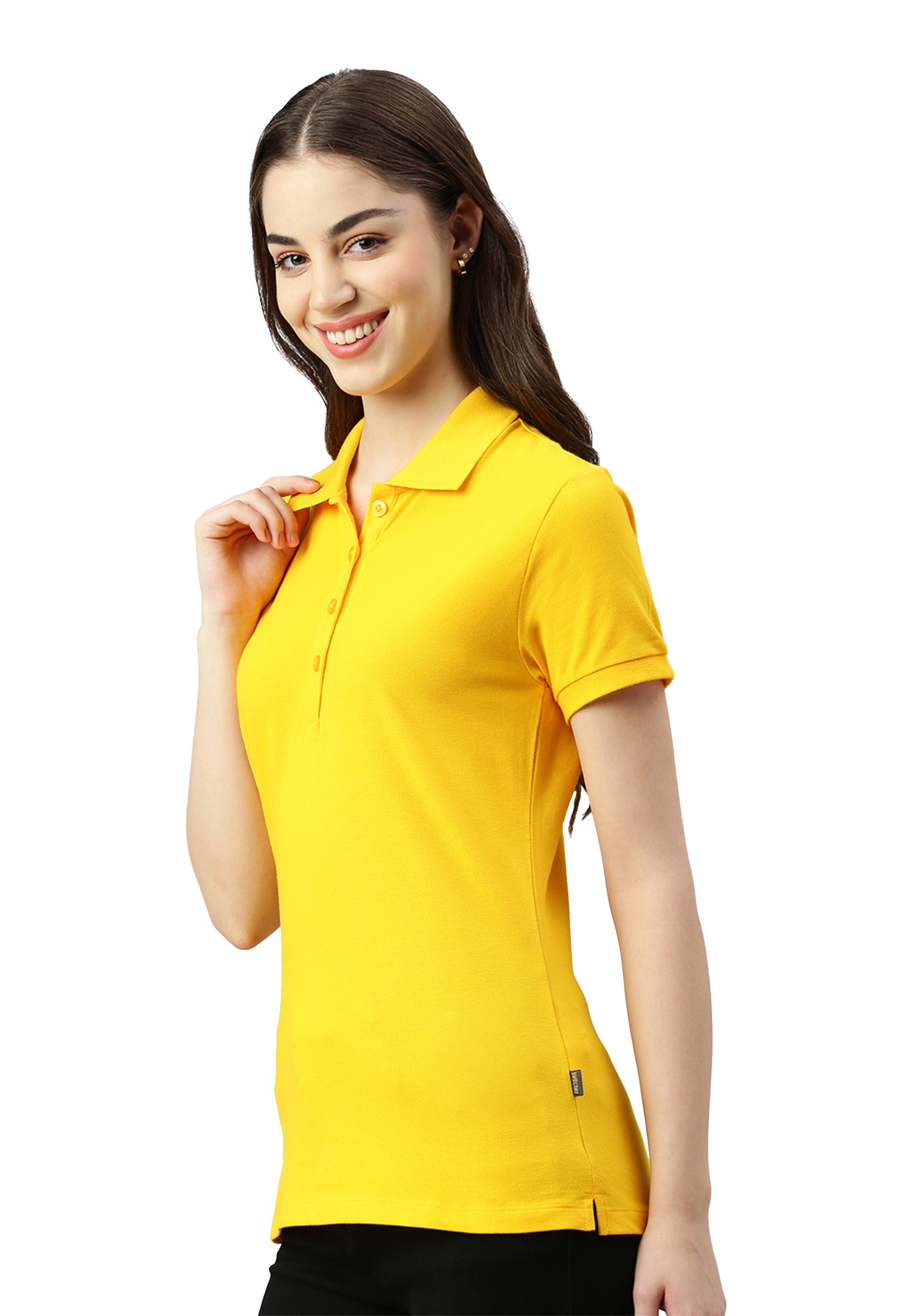 Stretch Bio Piqué Polo Shirt Stacy