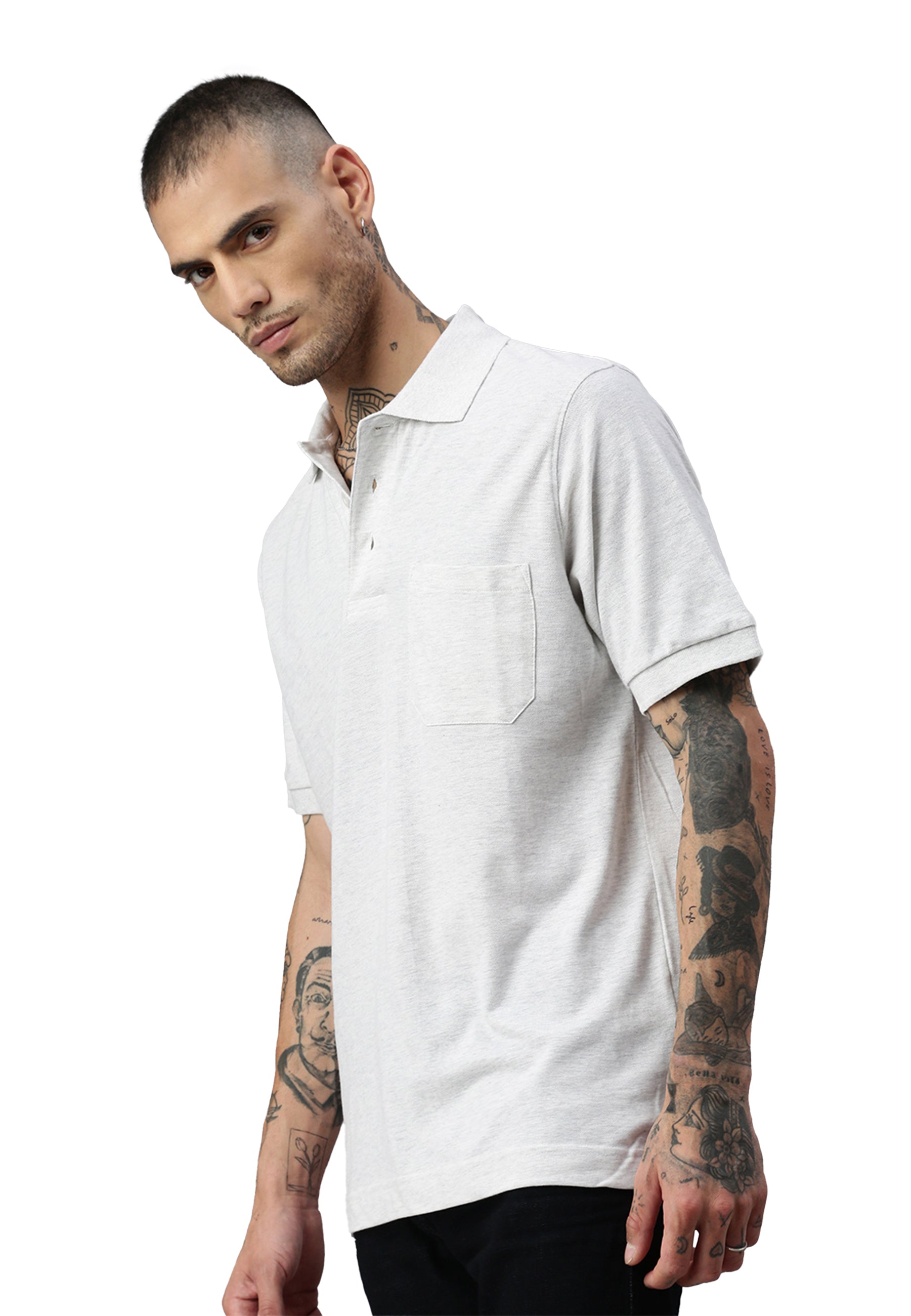 Airtex Piqué Pocket Poloshirt Whale