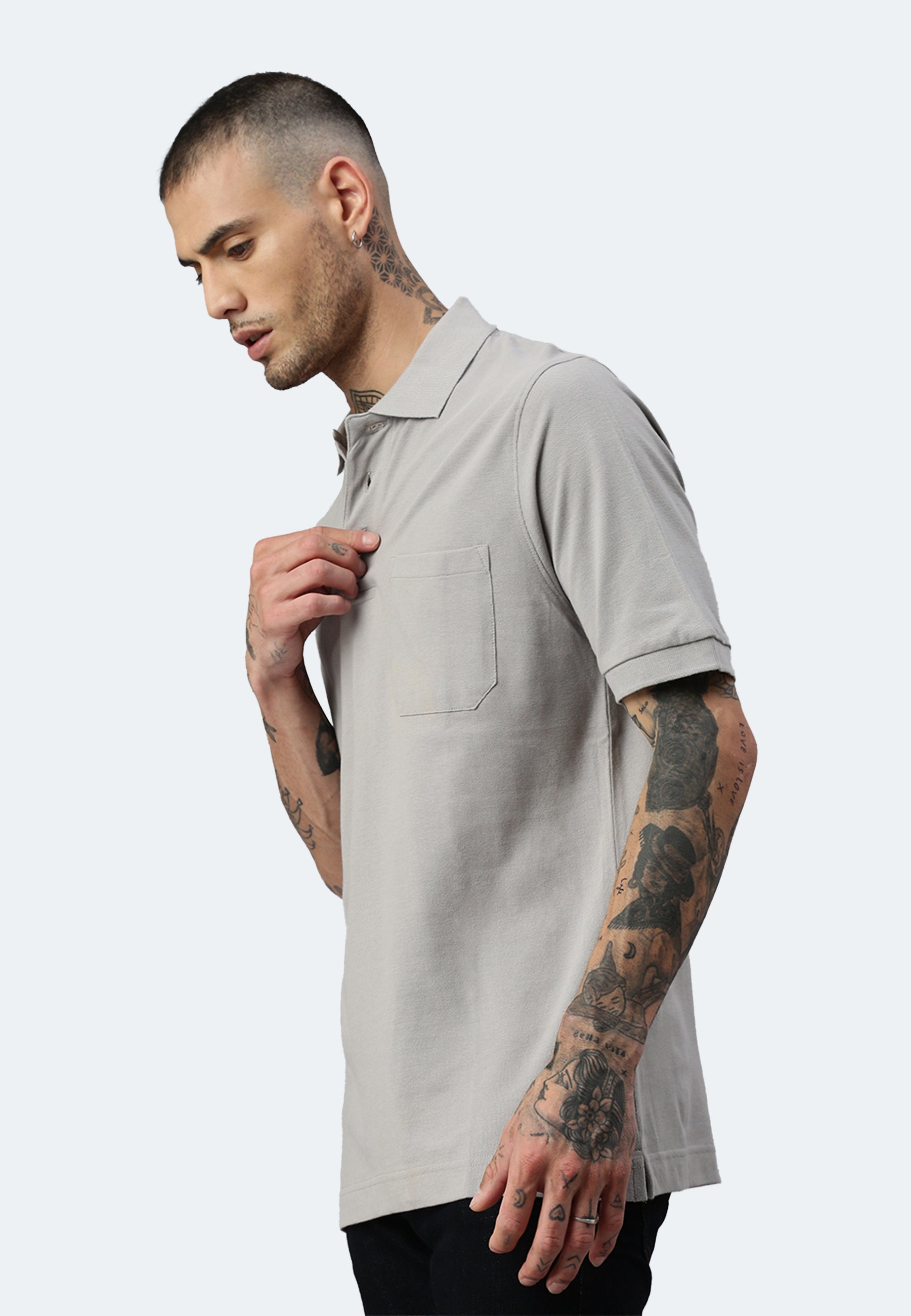 Airtex Piqué Pocket Poloshirt Whale