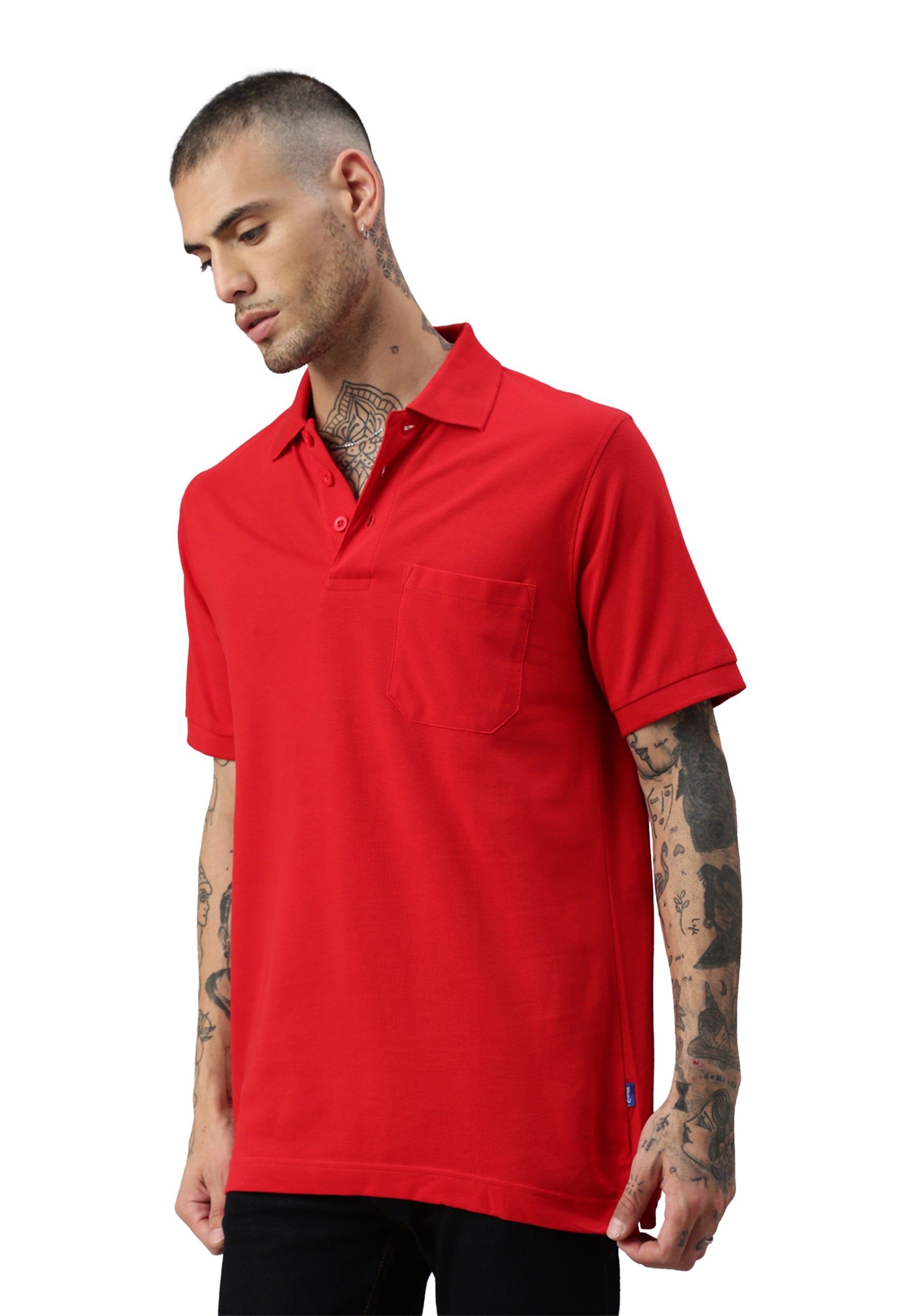 Airtex Piqué Pocket Poloshirt Whale