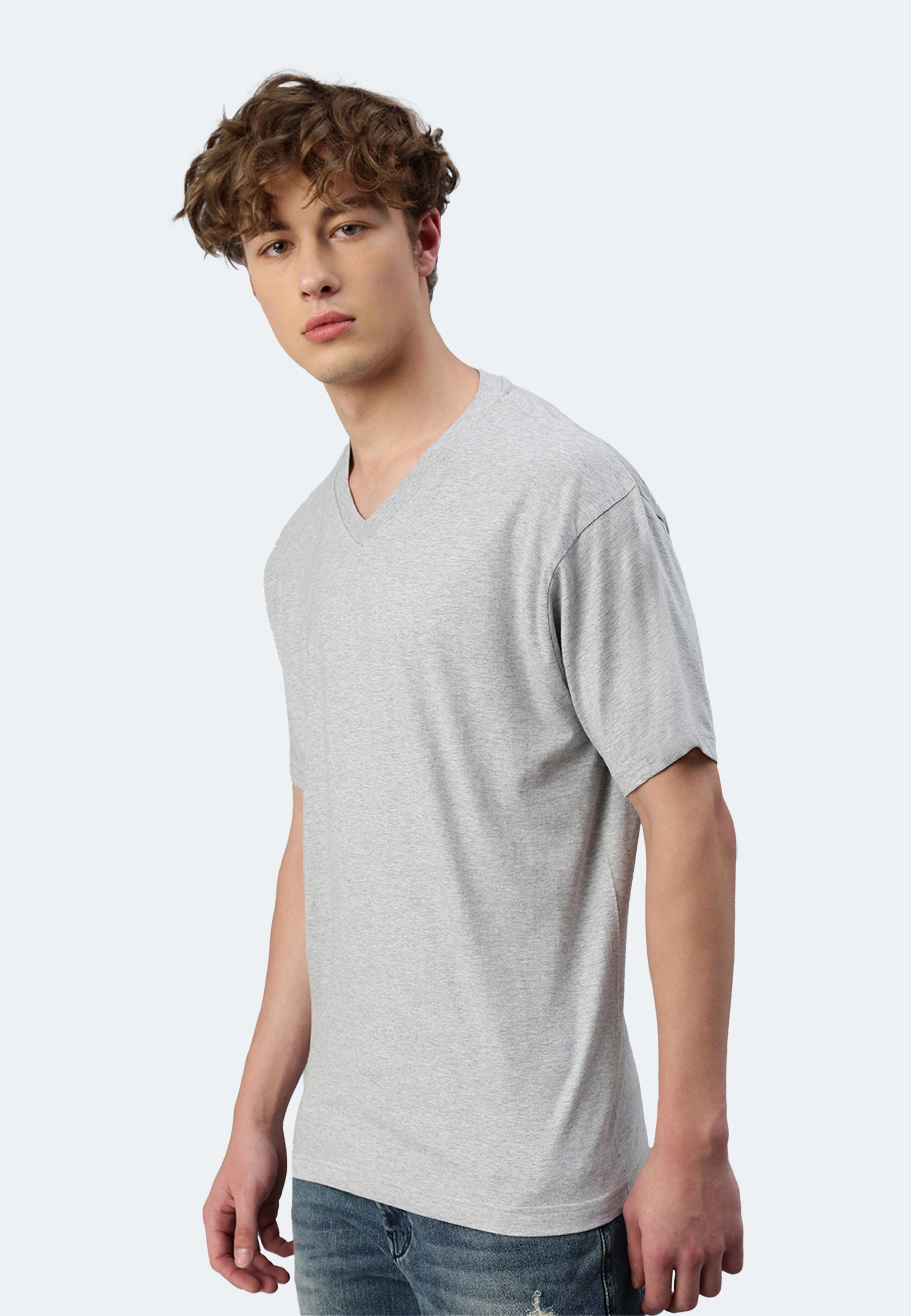 T-Shirt Oversize V-Neck Victor