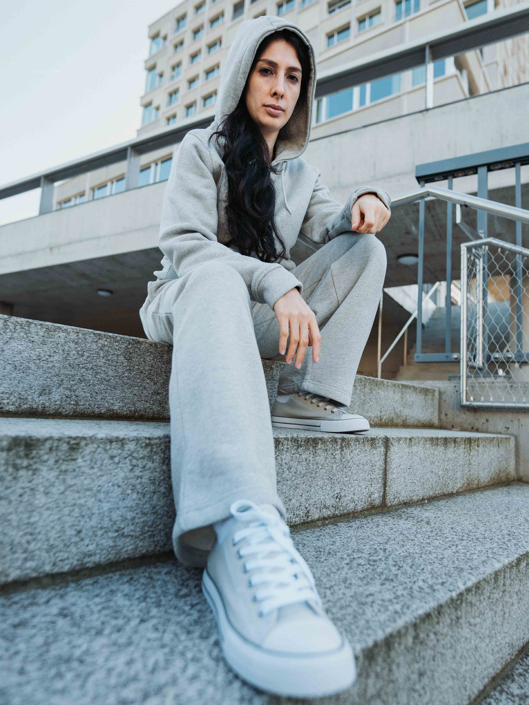 Amine Open Leg Jogger