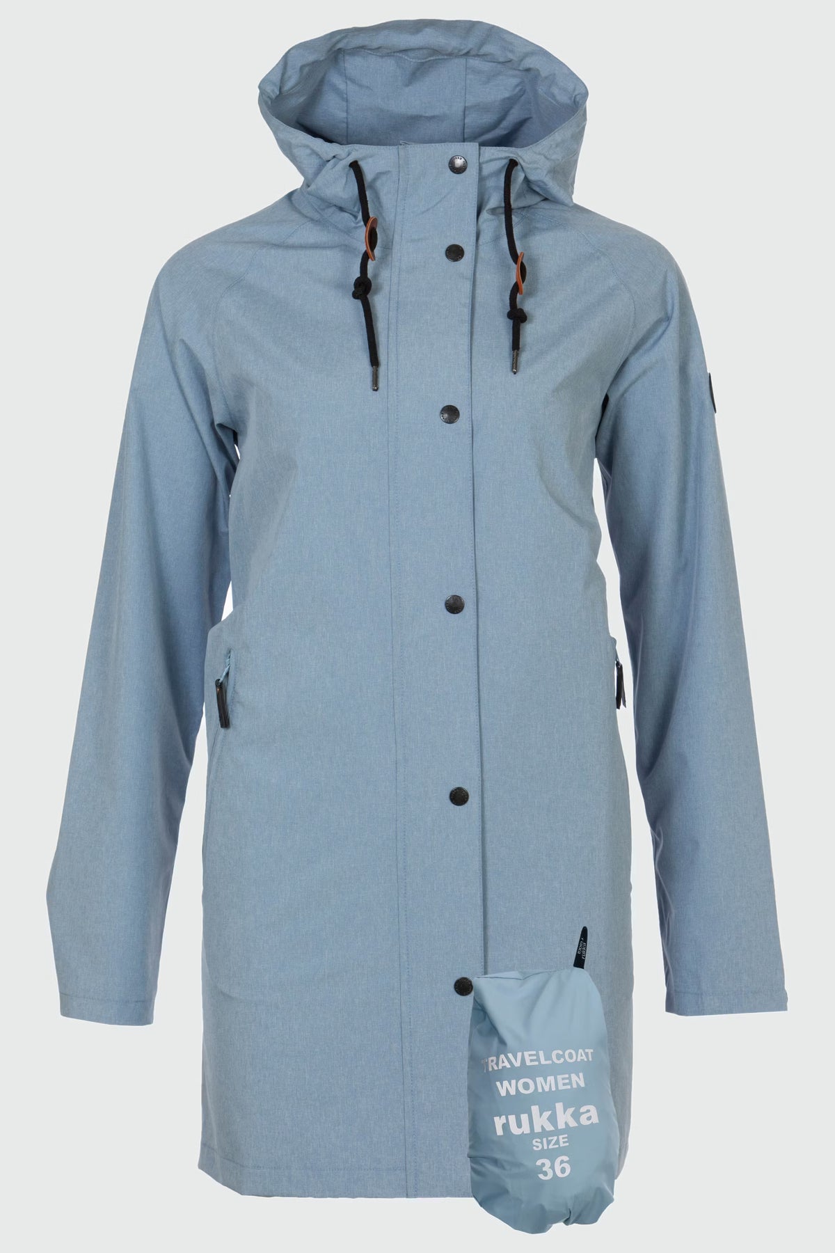 Regenjacke TRAVELCOAT – Rukka faded denim