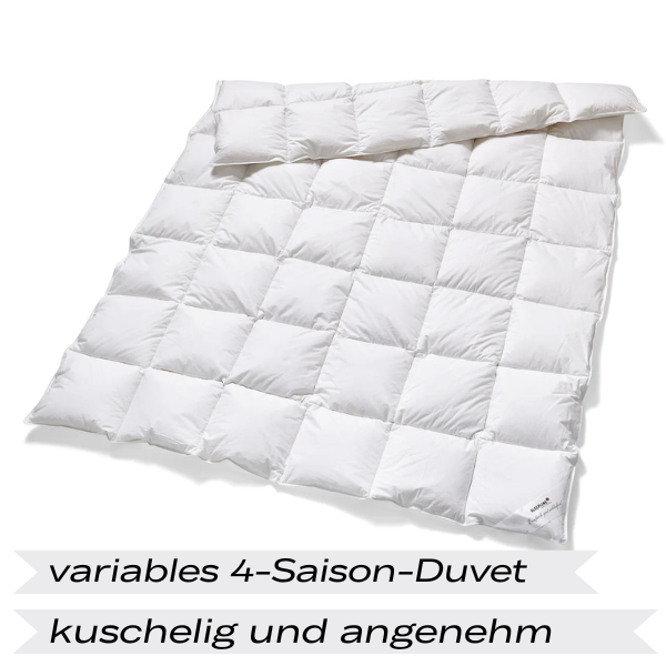 SLEEPLINE CARO CLASSIC vario – 4-Saison-Duvet