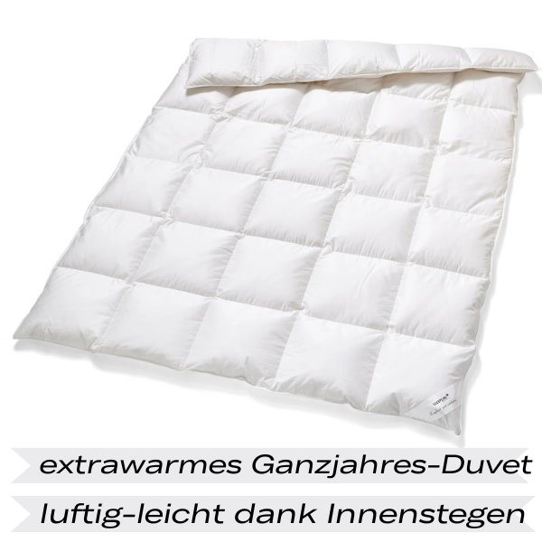 SLEEPLINE LUXE-S optima – extrawarmes Ganzjahresduvet