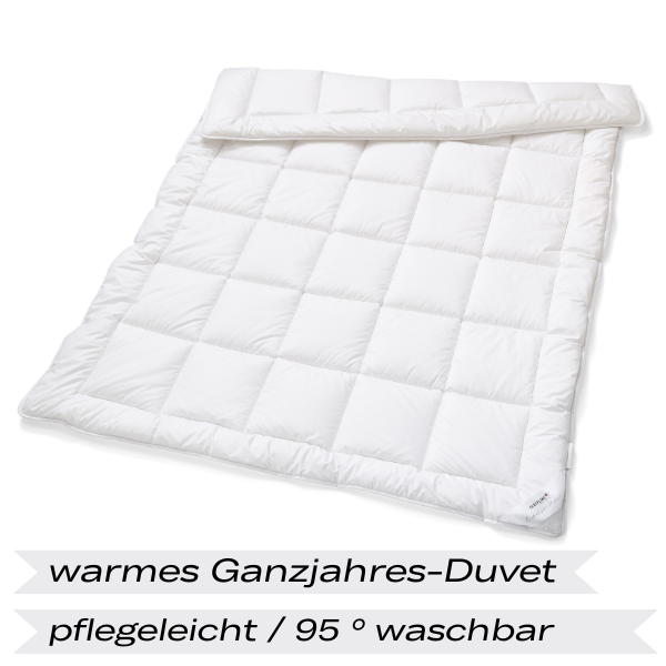 SLEEPLINE SYNTHETIC medium – Ganzjahresduvet