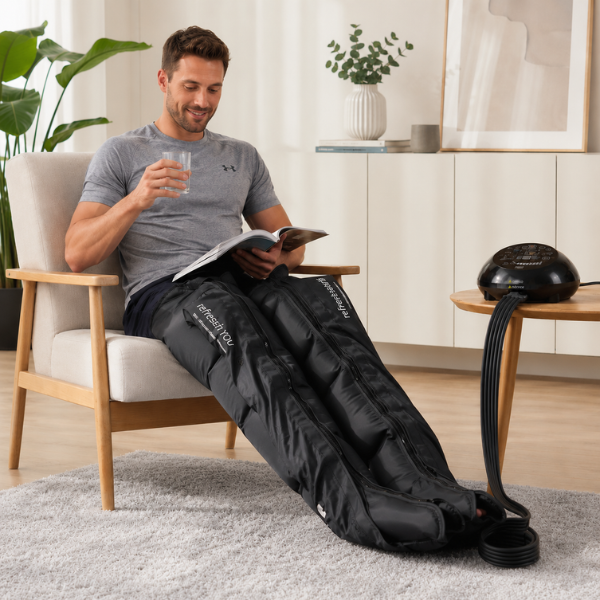 Alance Air Set - Beinmanschetten & Steuergerät